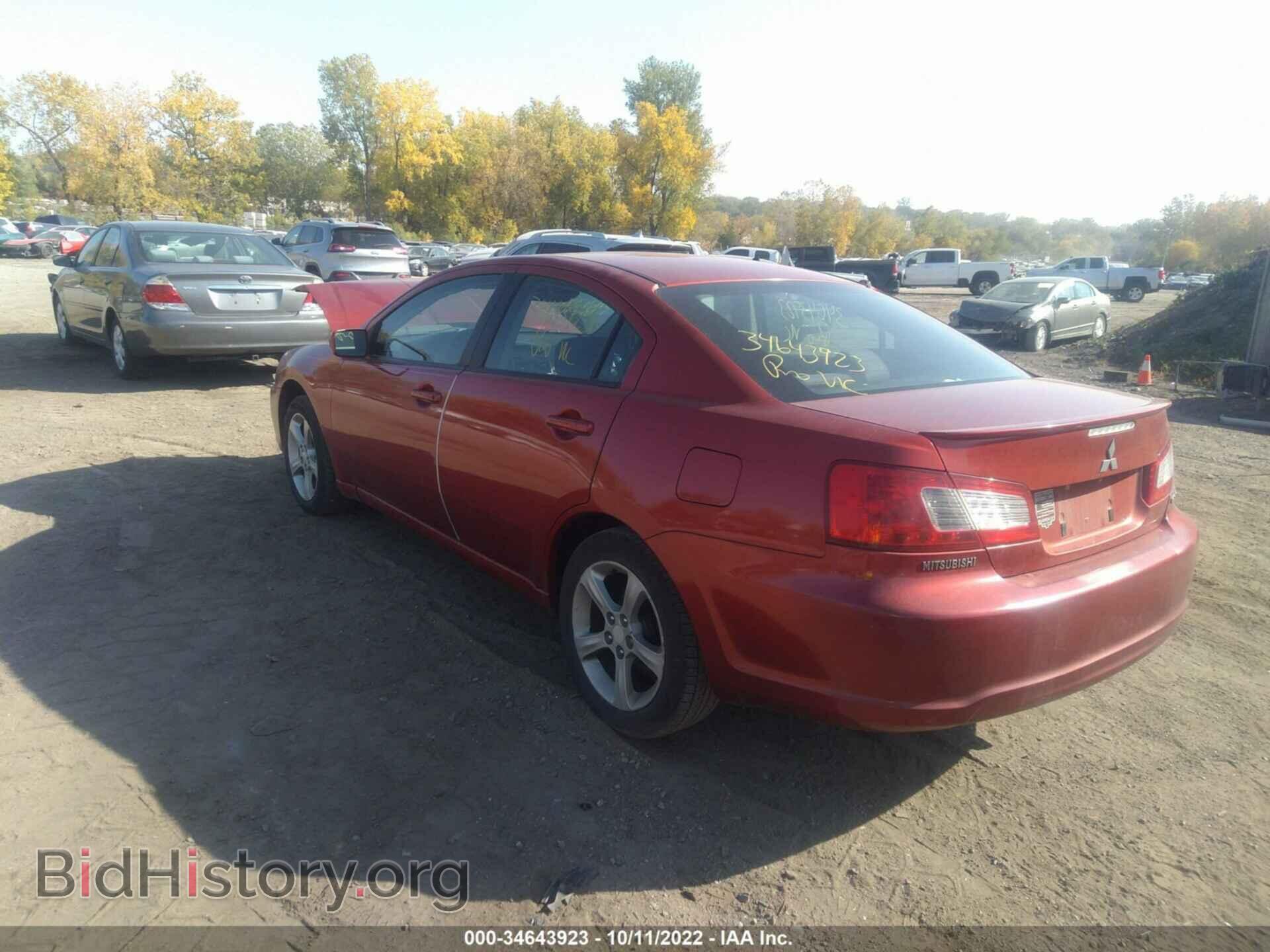 2009 MITSUBISHI GALANT - VIN: 4A3AB36F09E004056 - Фото 3