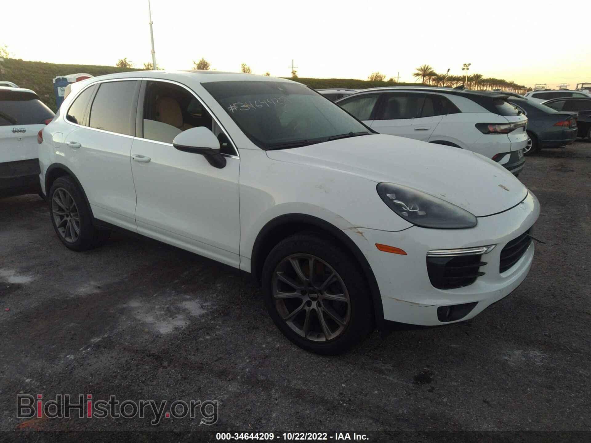 Фотография WP1AA2A20GLA08765 - PORSCHE CAYENNE 2016