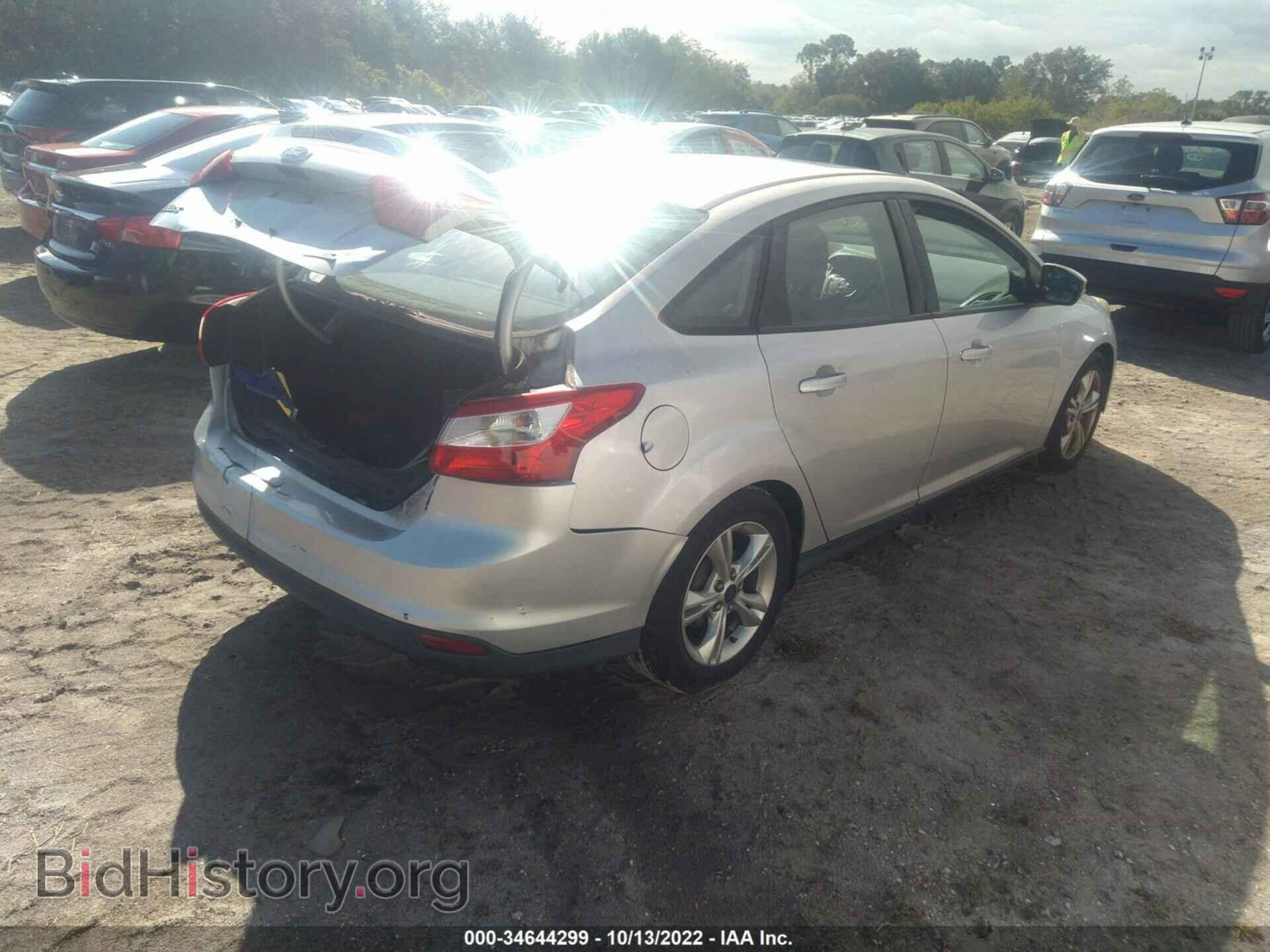 2014 FORD FOCUS - VIN: 1FADP3F2XEL277211 - Фото 4