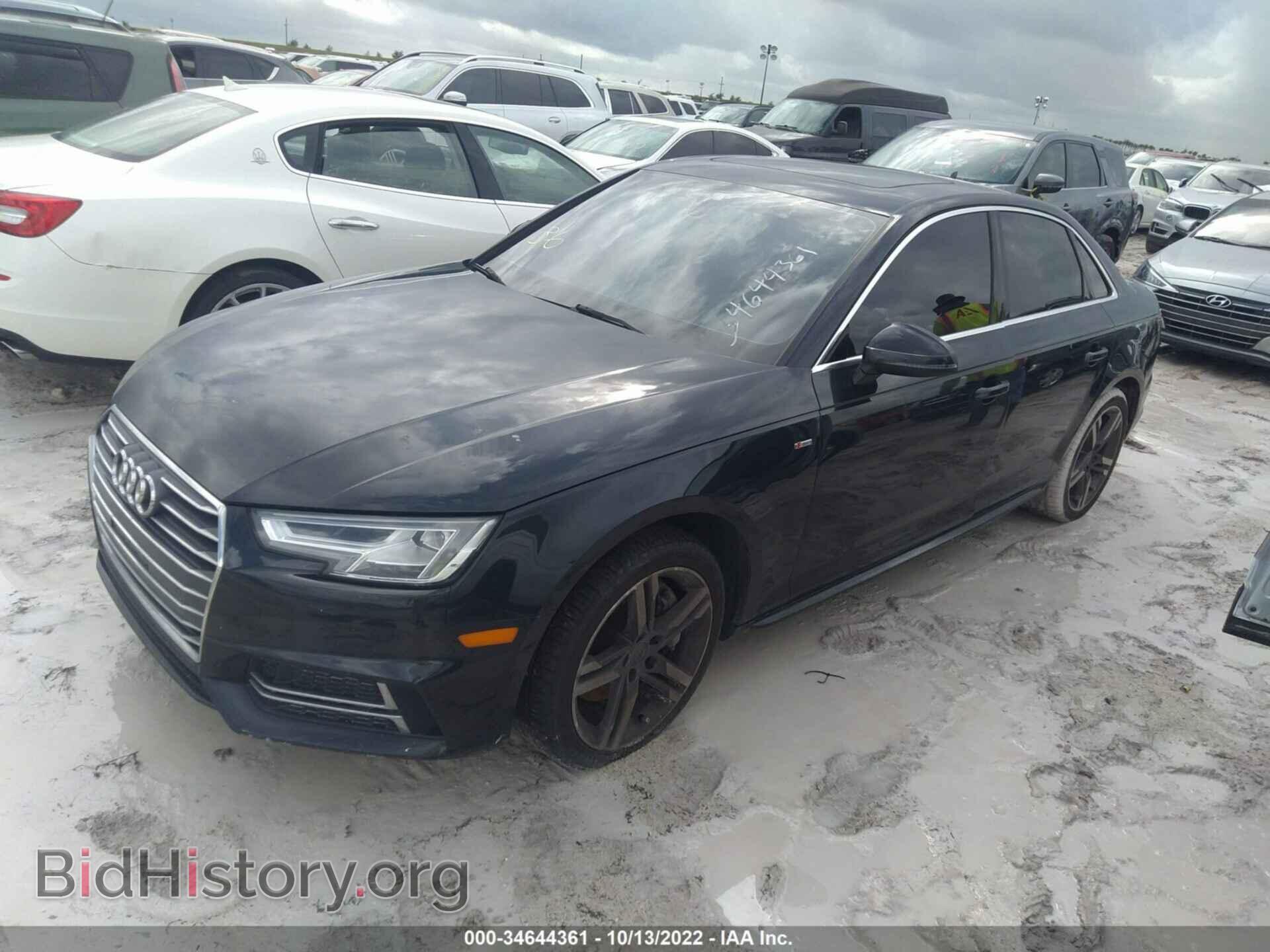 2017 AUDI A4 - VIN: WAUENAF43HN035781 - Фото 2