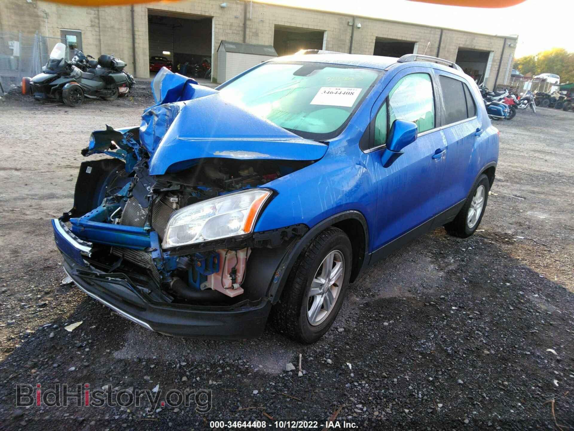 2015 CHEVROLET TRAX - VIN: KL7CJLSB0FB125536 - Фото 2
