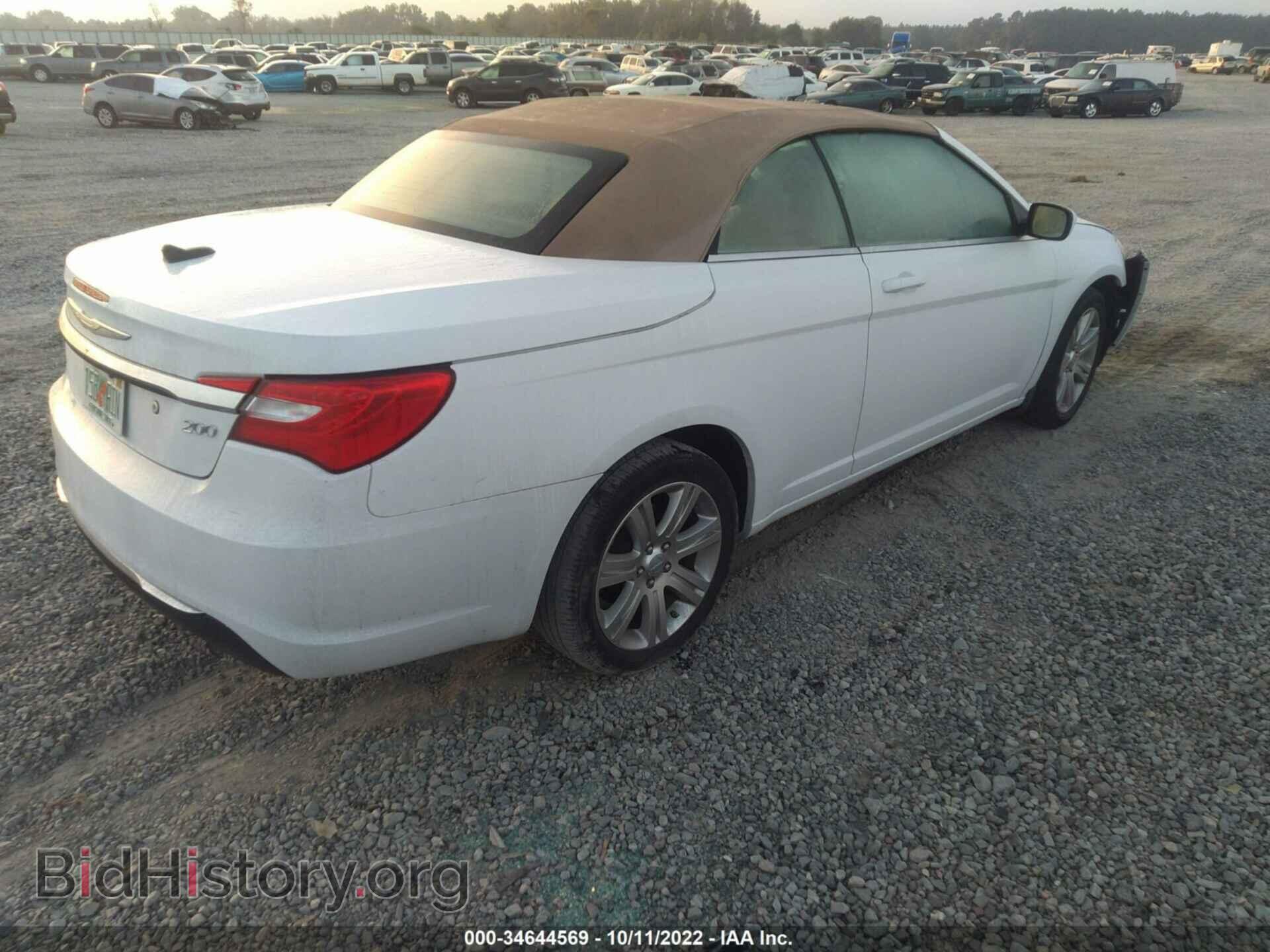 2012 CHRYSLER 200 - VIN: 1C3BCBEB6CN279374 - Фото 4