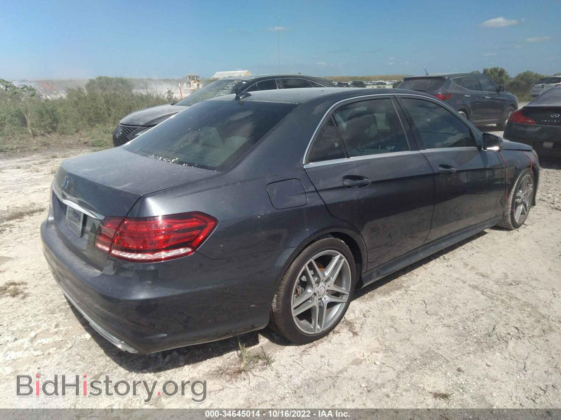 2014 MERCEDES-BENZ E-CLASS - VIN: WDDHF5KB4EB057476 - Фото 4