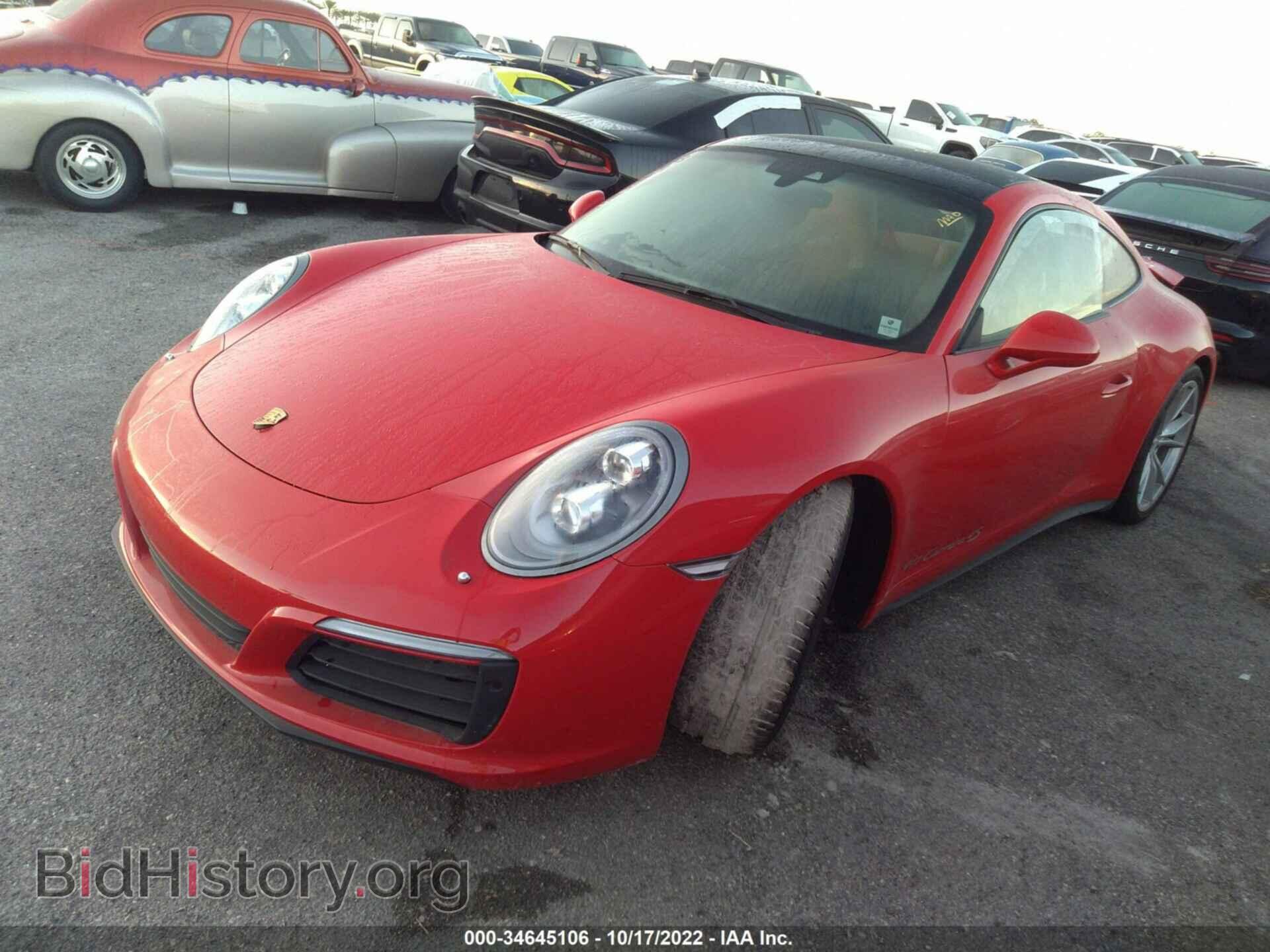 2017 PORSCHE 911 - VIN: WP0AB2A94HS123467 - Фото 2