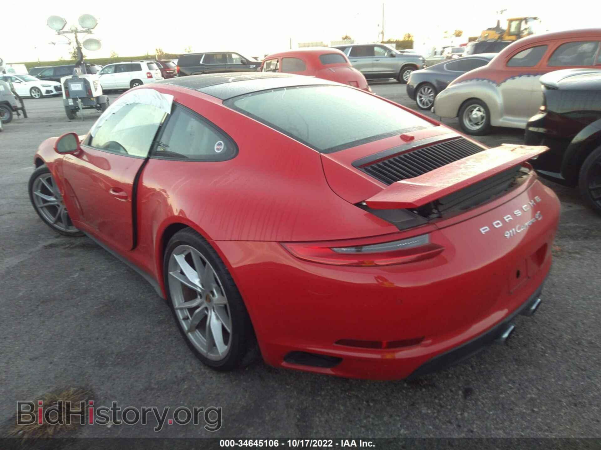 2017 PORSCHE 911 - VIN: WP0AB2A94HS123467 - Фото 3