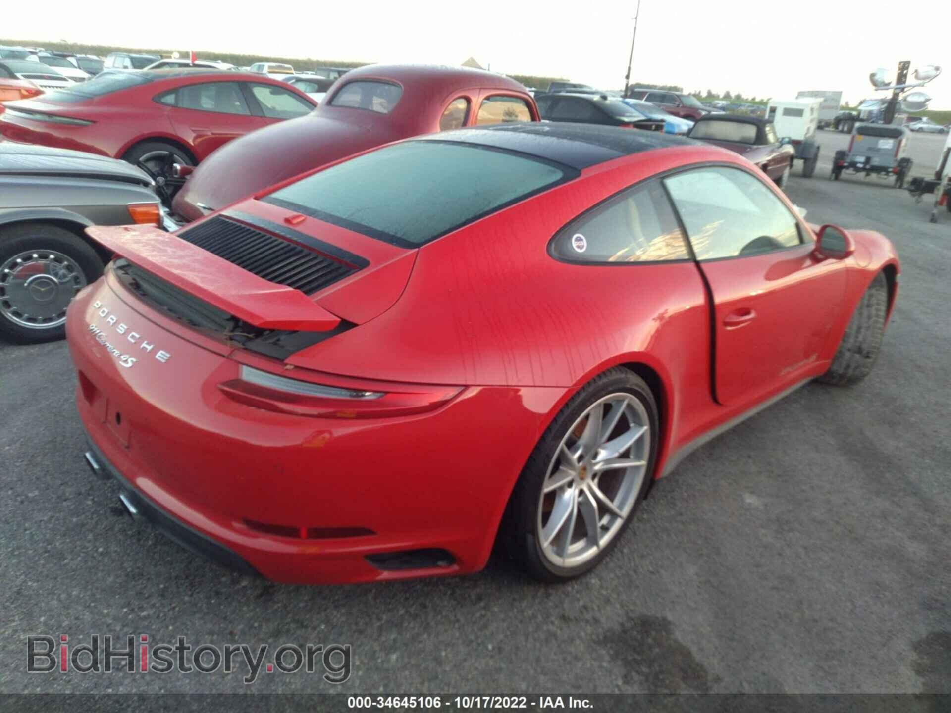 2017 PORSCHE 911 - VIN: WP0AB2A94HS123467 - Фото 4