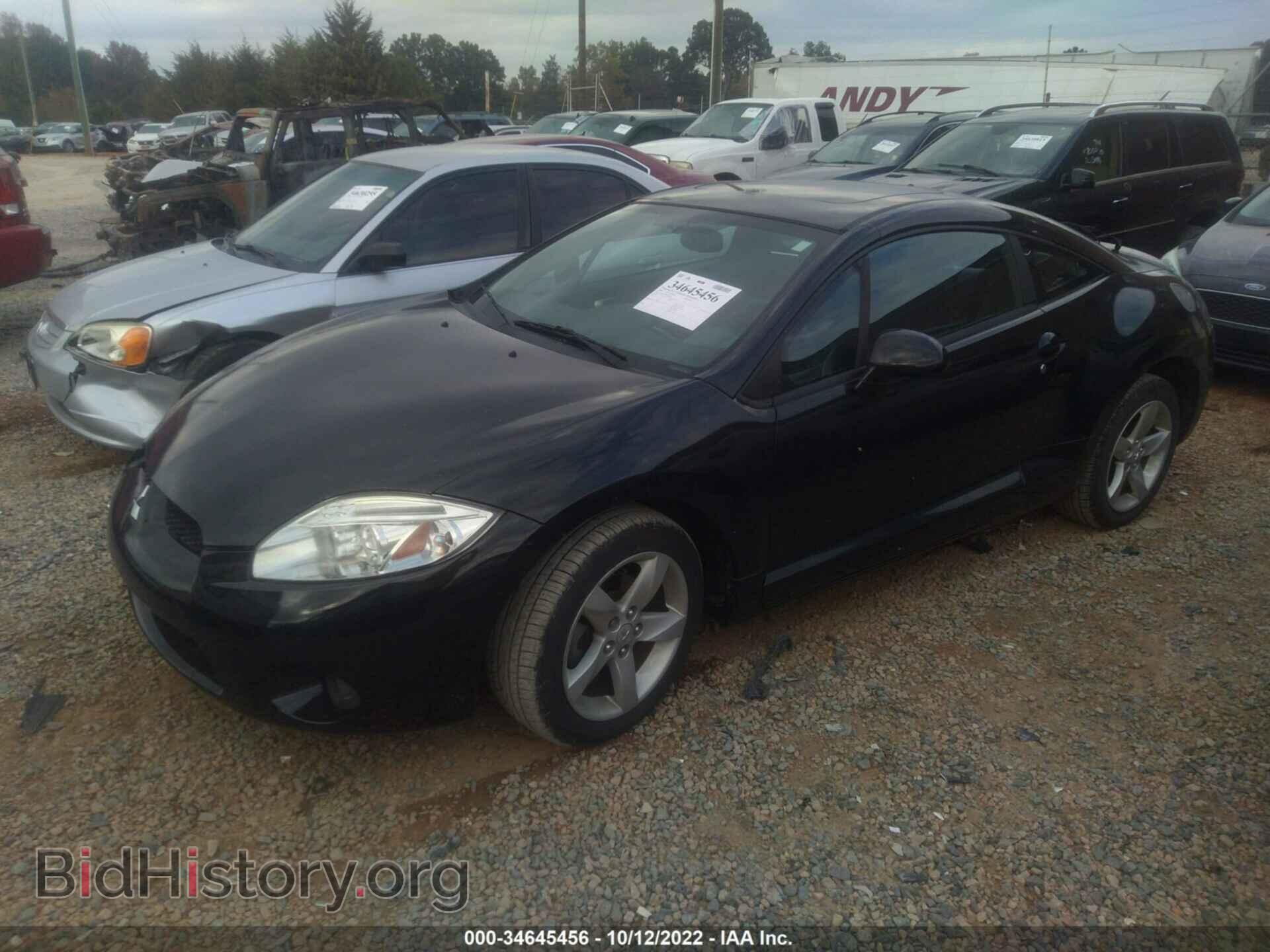 2007 MITSUBISHI ECLIPSE - VIN: 4A3AK24F07E031848 - Фото 2