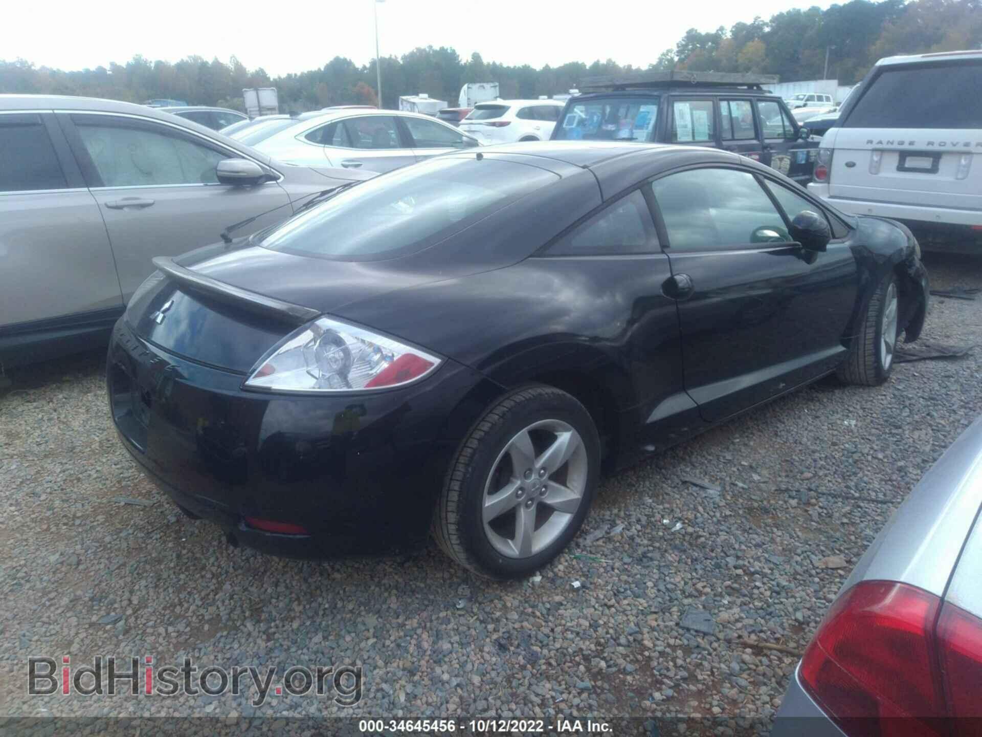 2007 MITSUBISHI ECLIPSE - VIN: 4A3AK24F07E031848 - Фото 4