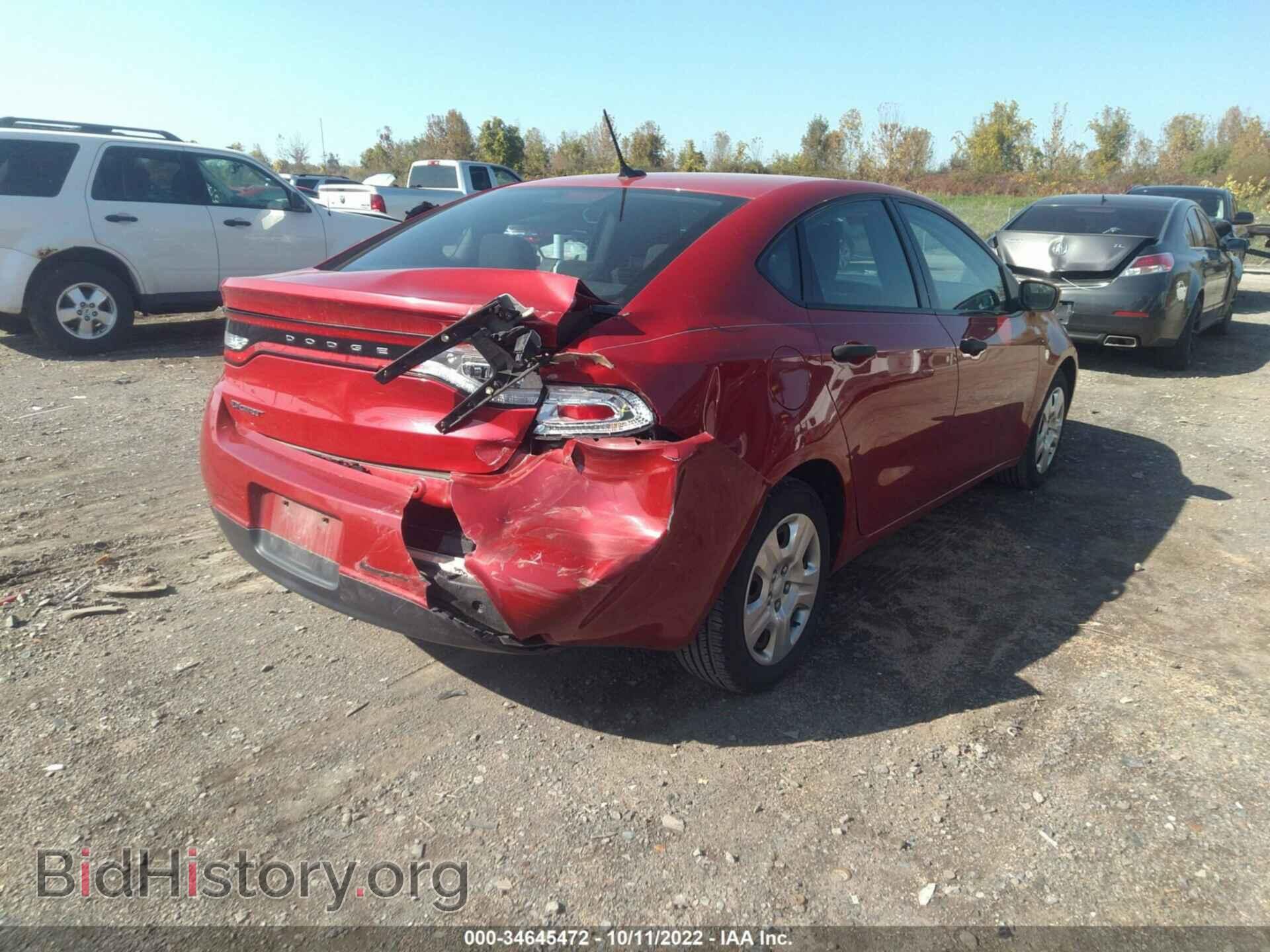 2013 DODGE DART - VIN: 1C3CDFAA3DD292984 - Фото 4