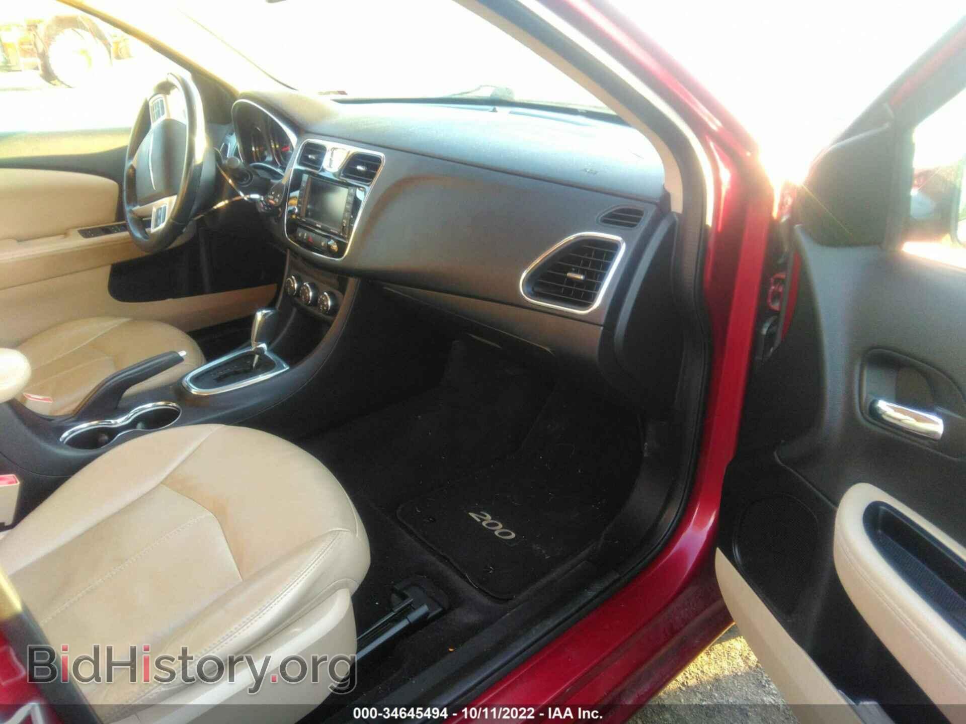 2012 CHRYSLER 200 - VIN: 1C3CCBCG2CN326970 - Фото 5