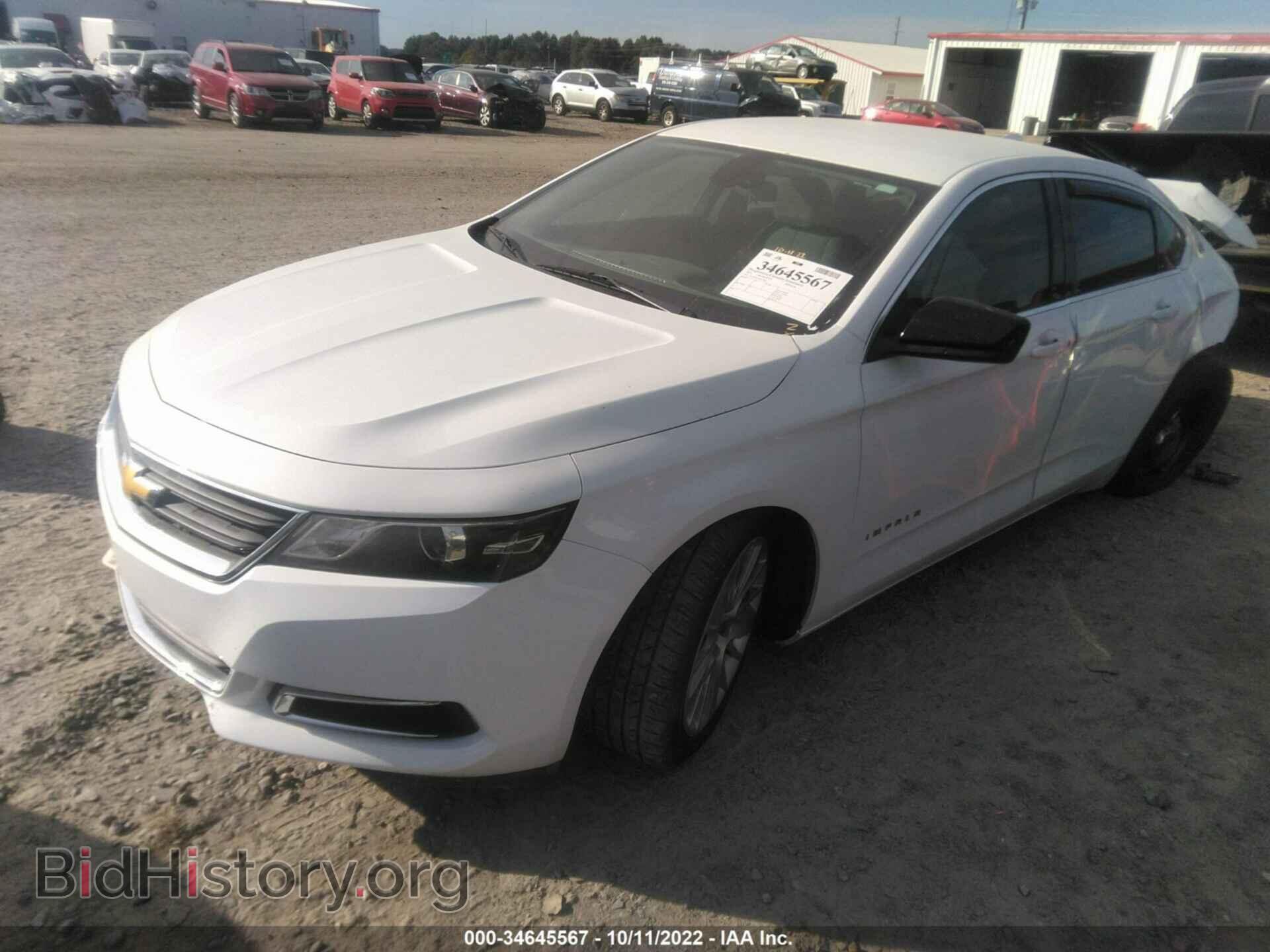 2015 CHEVROLET IMPALA - VIN: 2G11Z5SL5F9110340 - Фото 2