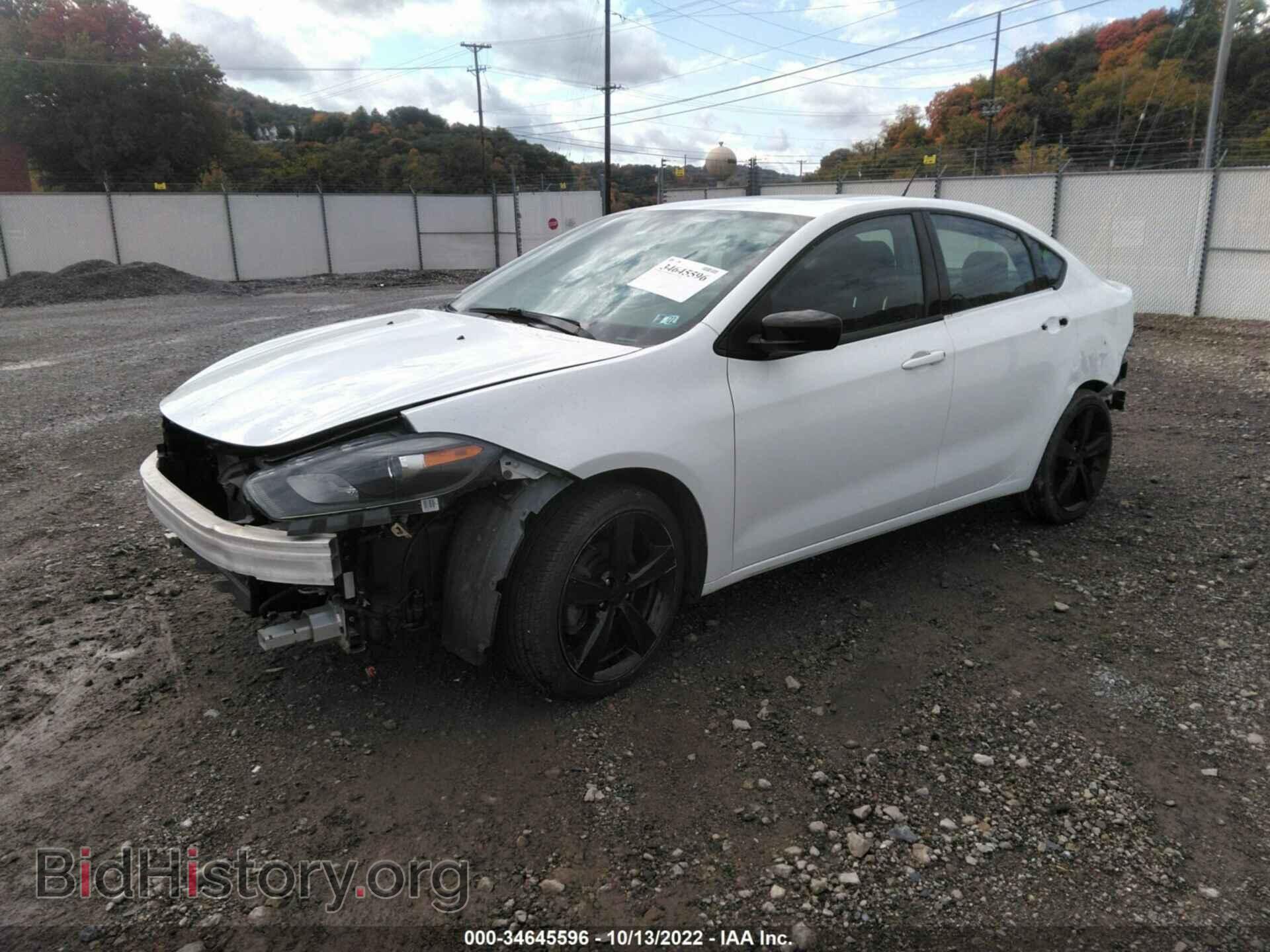 2016 DODGE DART - VIN: 1C3CDFBBXGD539610 - Фото 2