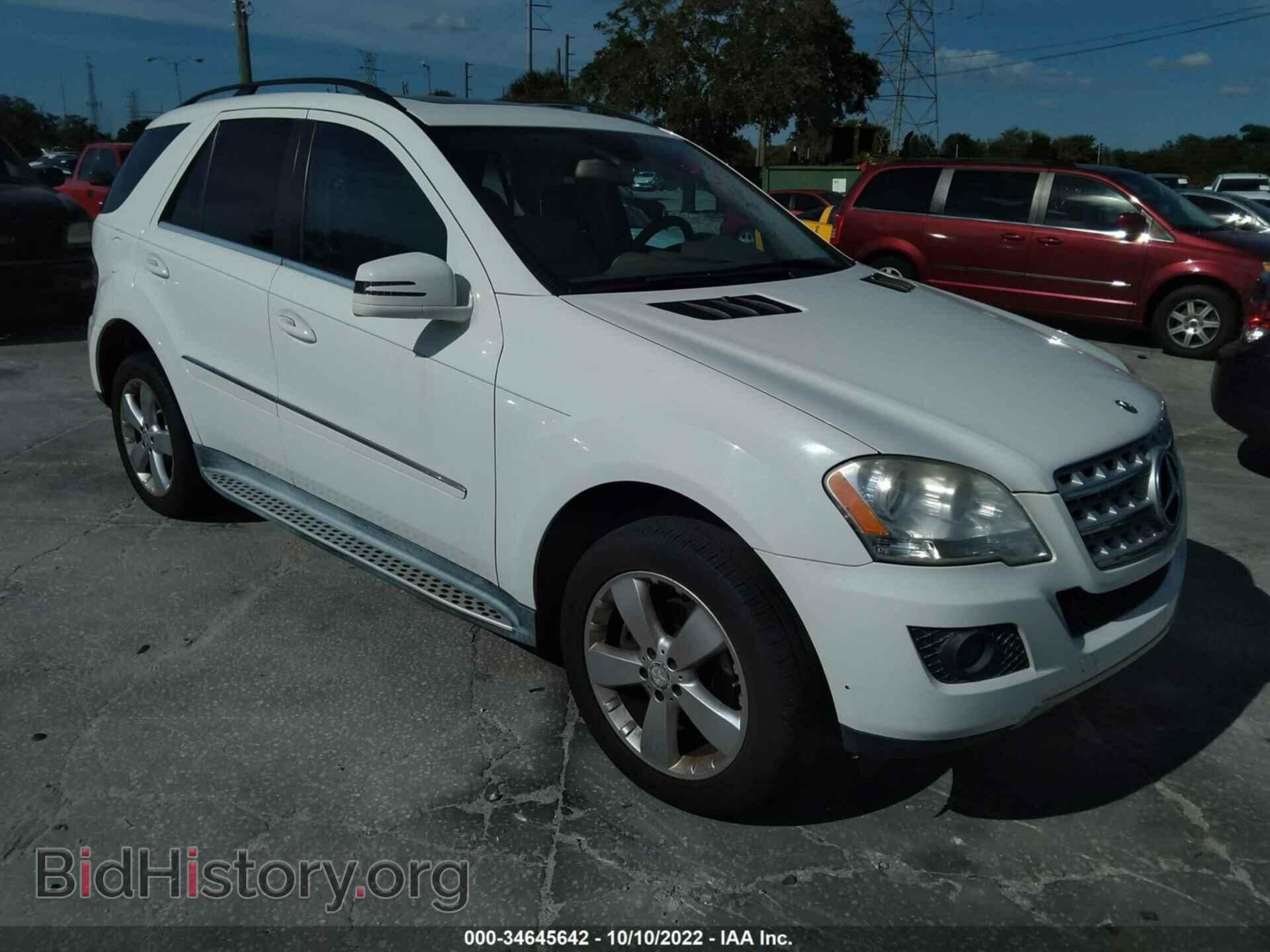 Photo 4JGBB5GB4BA662065 - MERCEDES-BENZ M-CLASS 2011