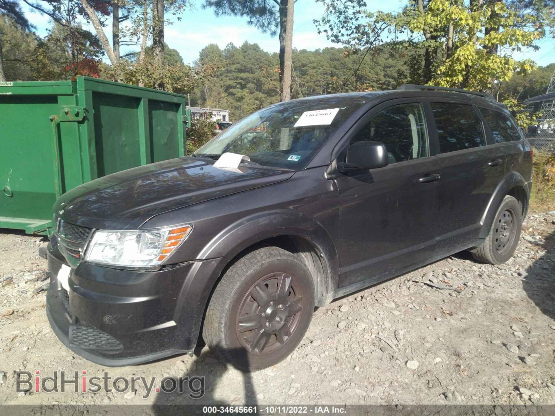 2016 DODGE JOURNEY - VIN: 3C4PDCAB7GT247078 - Фото 2
