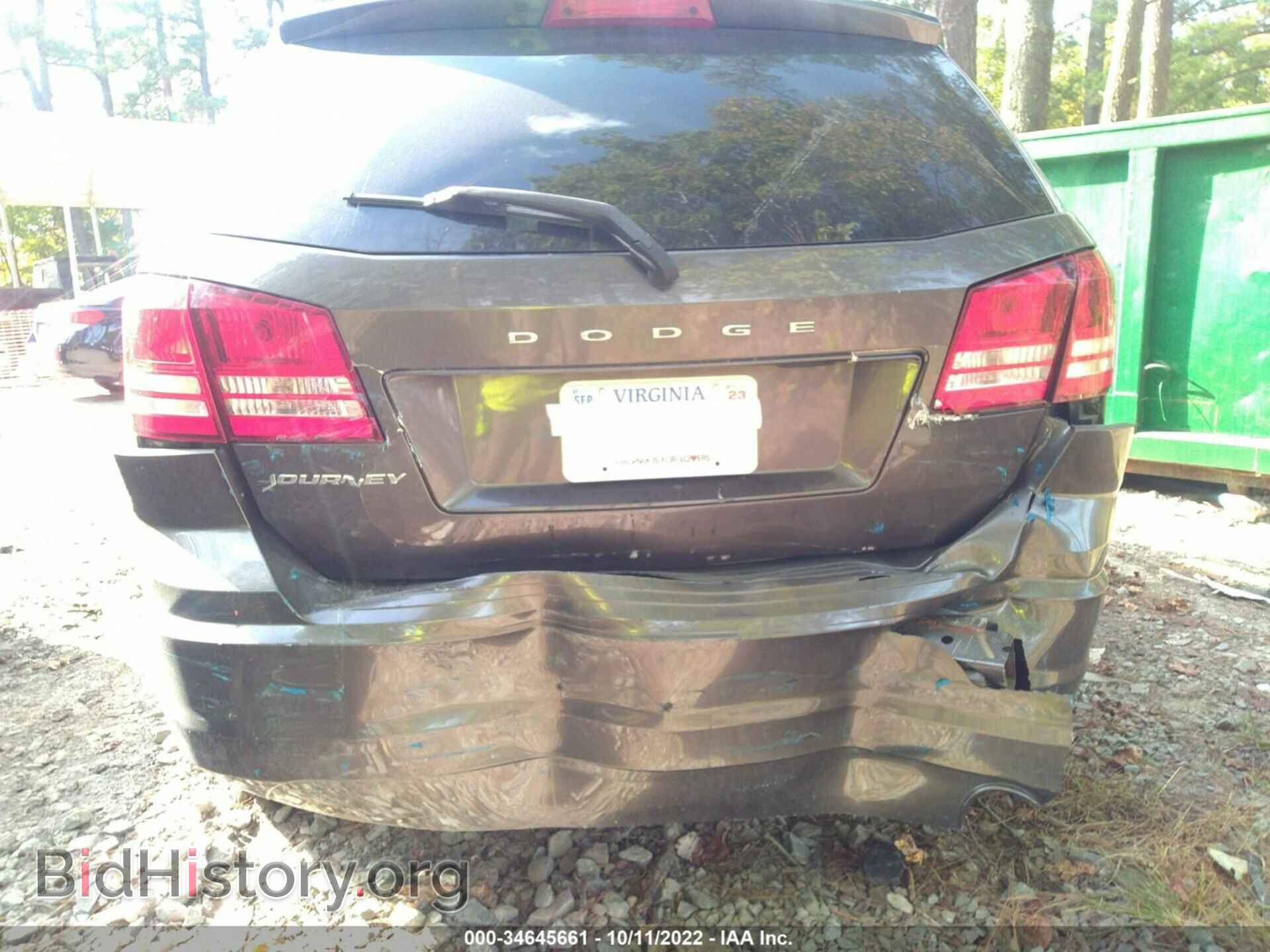 2016 DODGE JOURNEY - VIN: 3C4PDCAB7GT247078 - Фото 6
