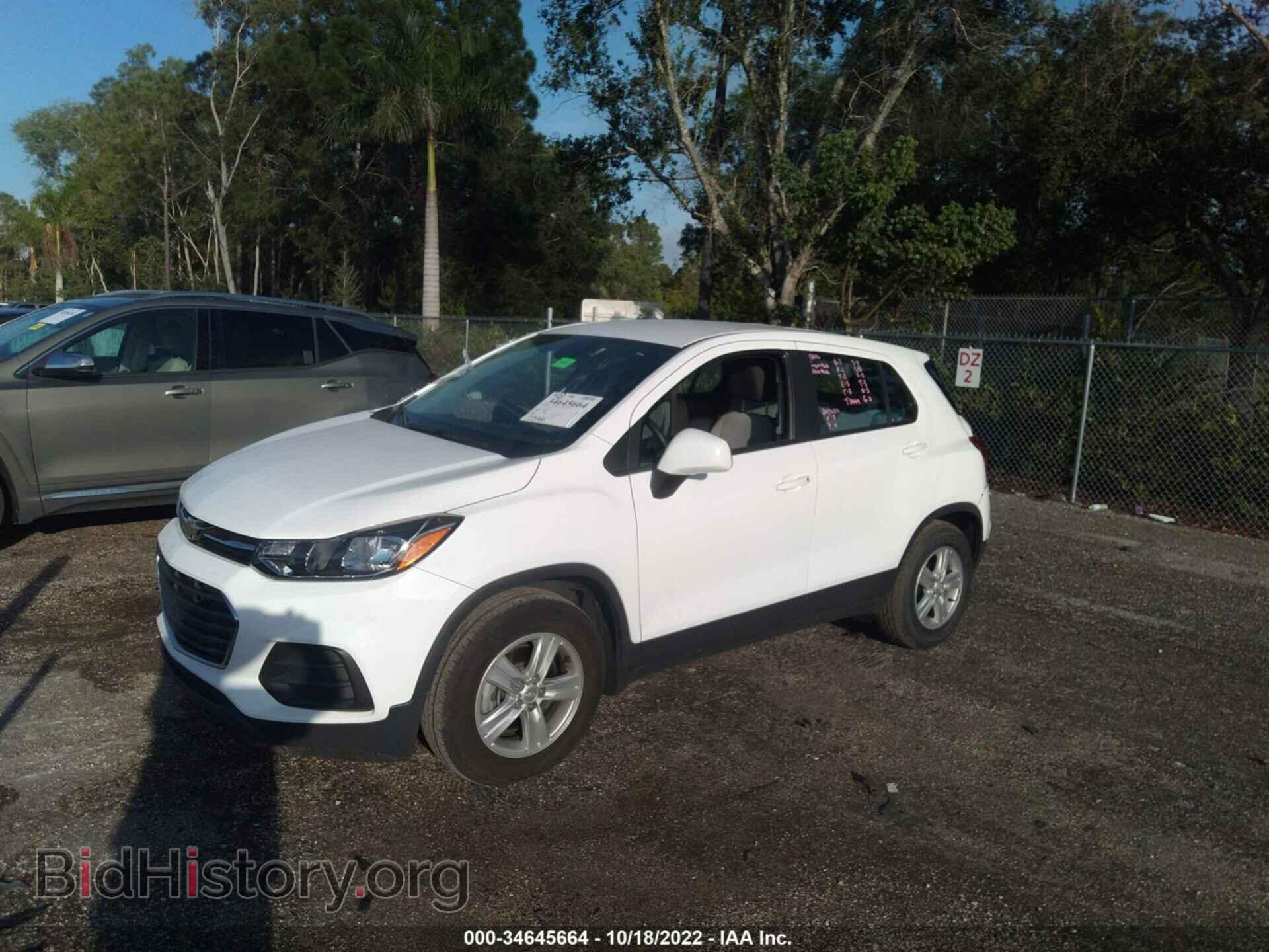 2020 CHEVROLET TRAX - VIN: 3GNCJKSB8LL152837 - Фото 2