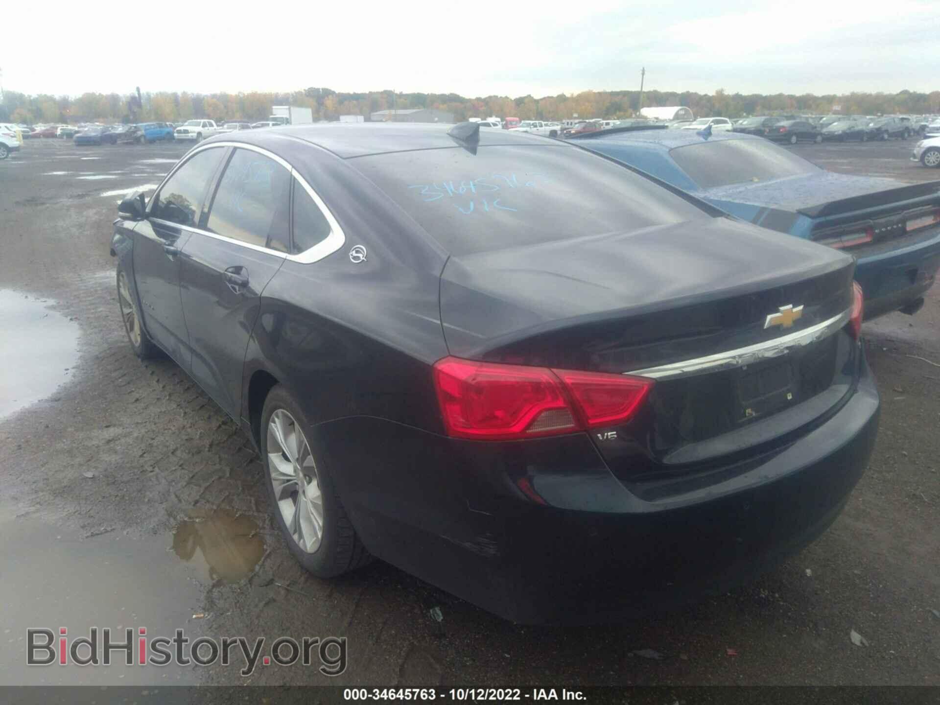 2015 CHEVROLET IMPALA - VIN: 2G1125S36F9140855 - Фото 3