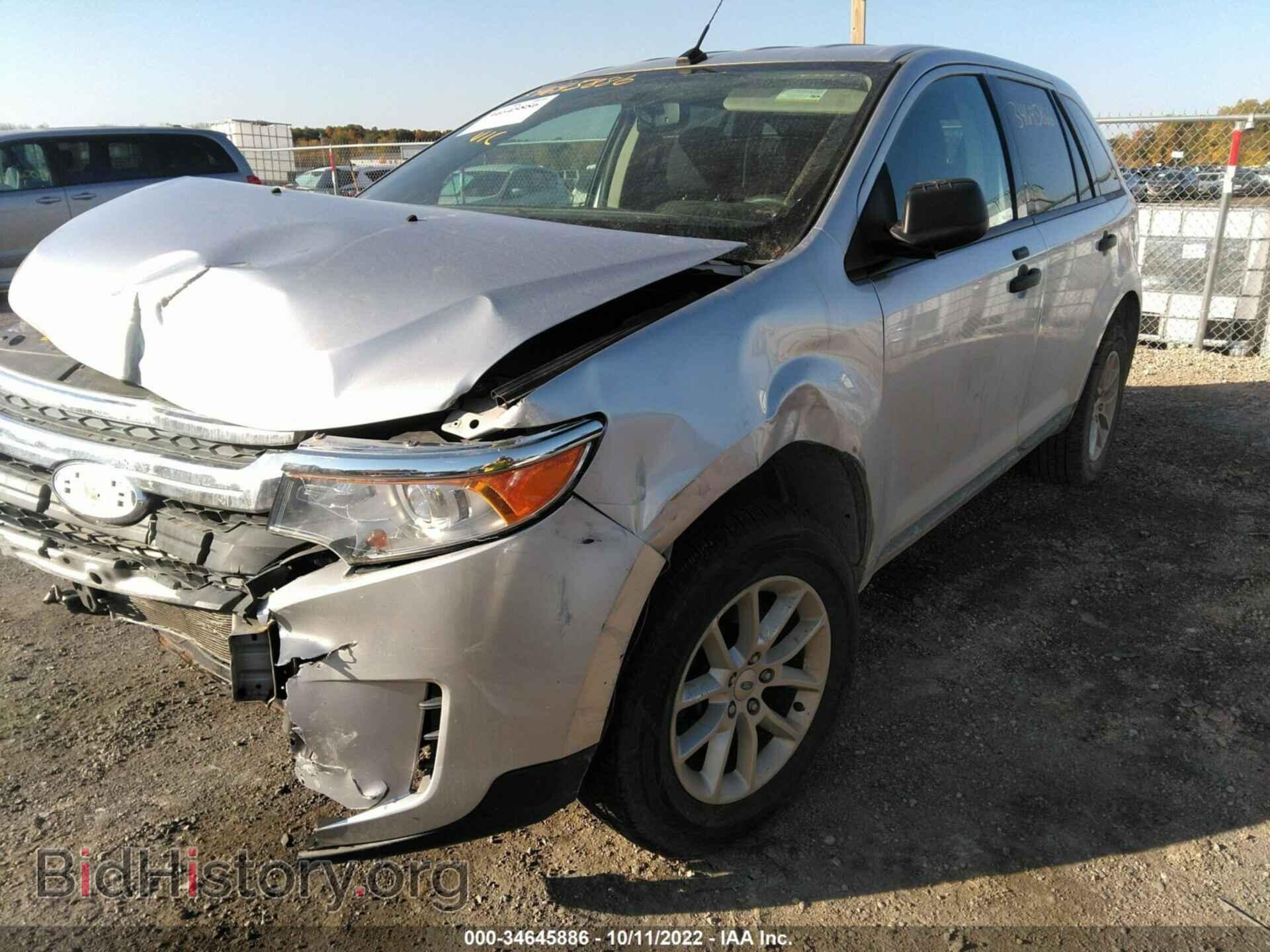 2014 FORD EDGE - VIN: 2FMDK3GC7EBB53487 - Фото 2