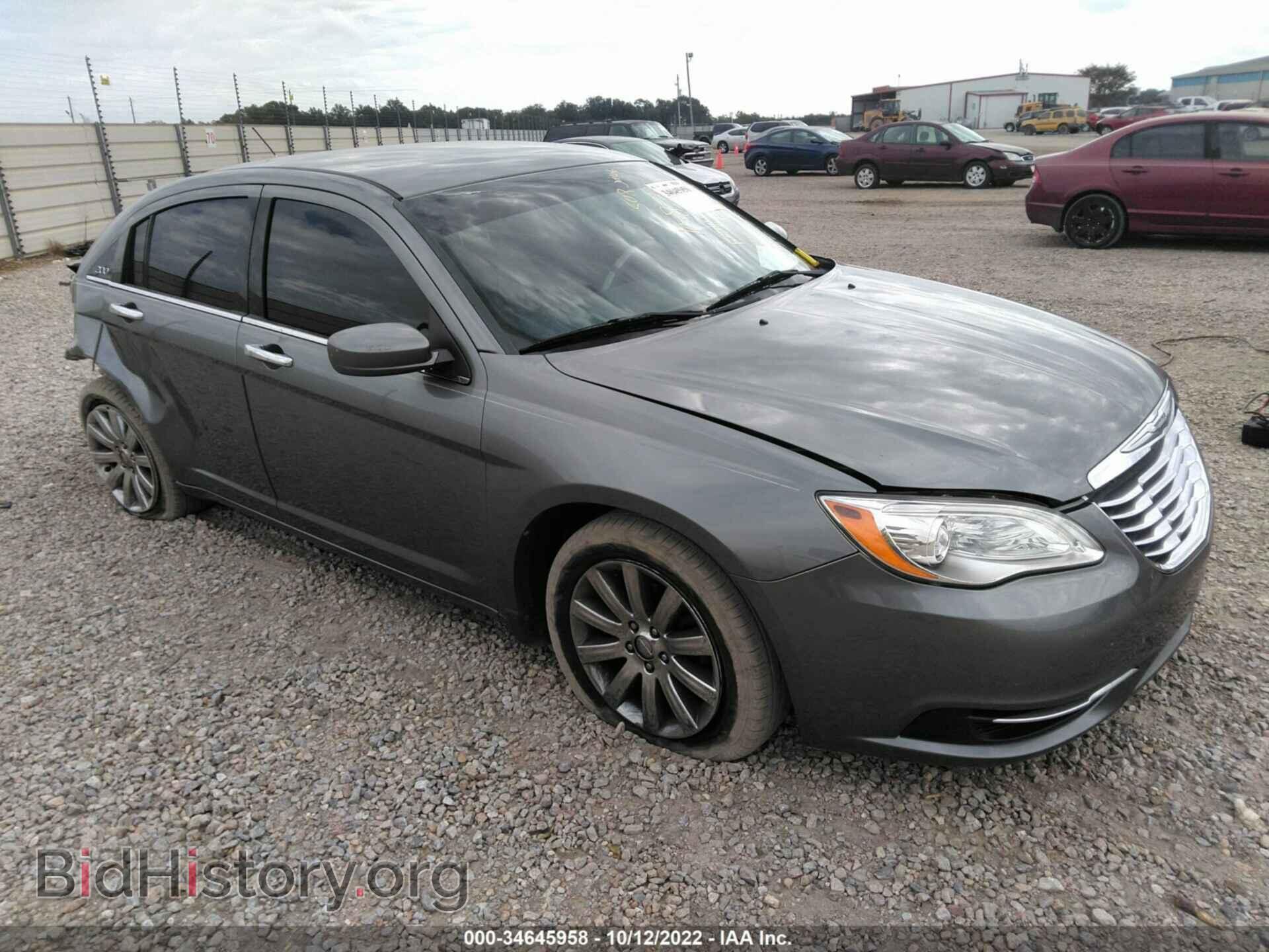 Фотография 1C3CCBBBXCN107101 - CHRYSLER 200 2012