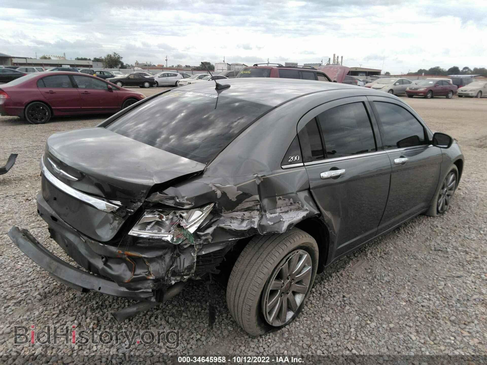2012 CHRYSLER 200 - VIN: 1C3CCBBBXCN107101 - Фото 4