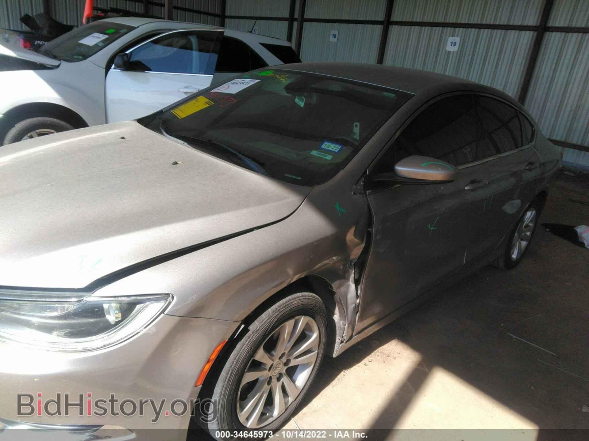 2015 CHRYSLER 200 - VIN: 1C3CCCAB1FN665673 - Фото 6