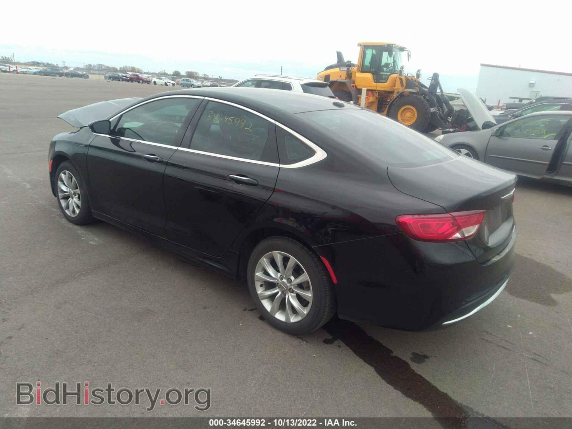 2015 CHRYSLER 200 - VIN: 1C3CCCCB0FN520539 - Фото 3