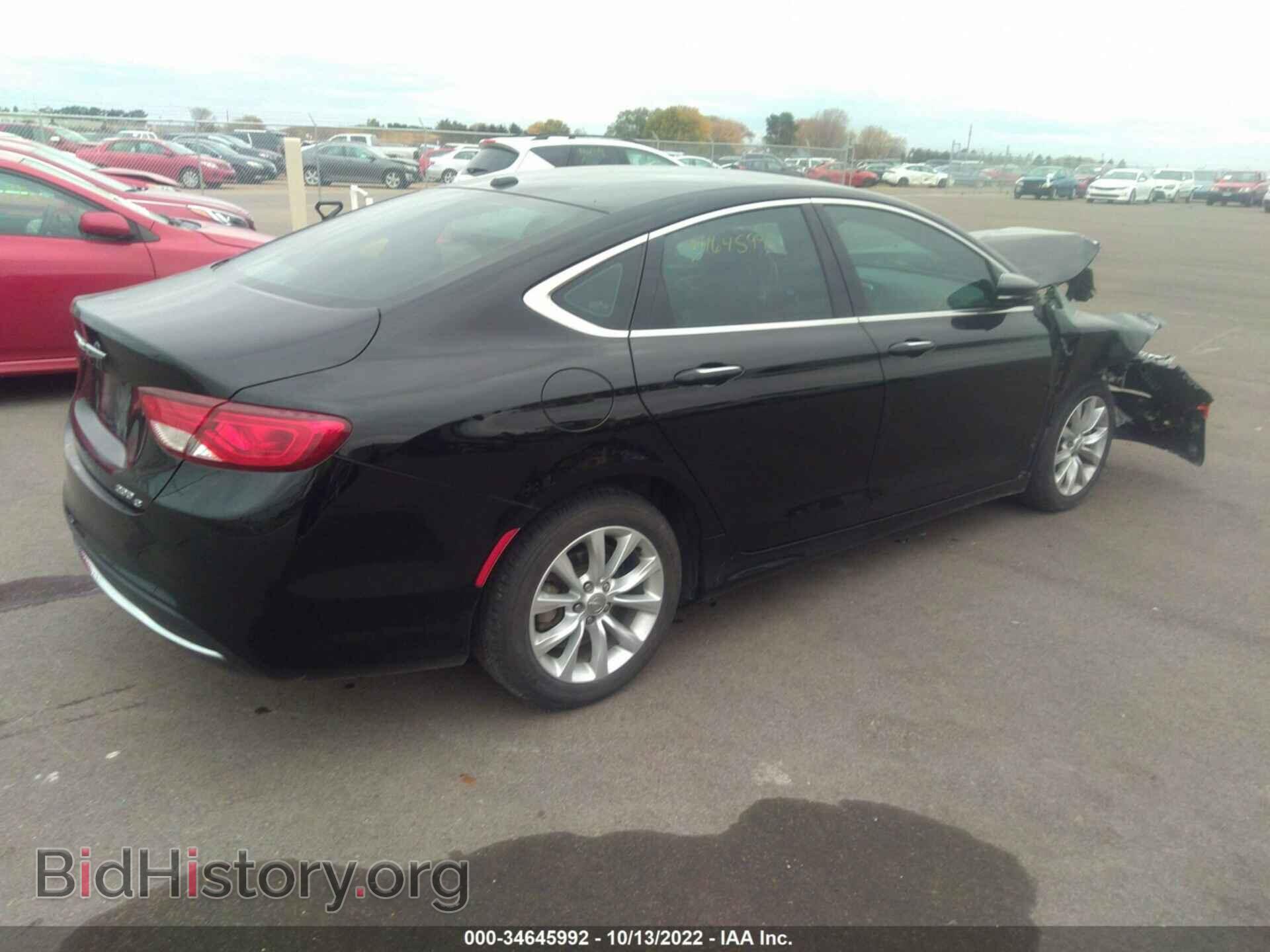 2015 CHRYSLER 200 - VIN: 1C3CCCCB0FN520539 - Фото 4