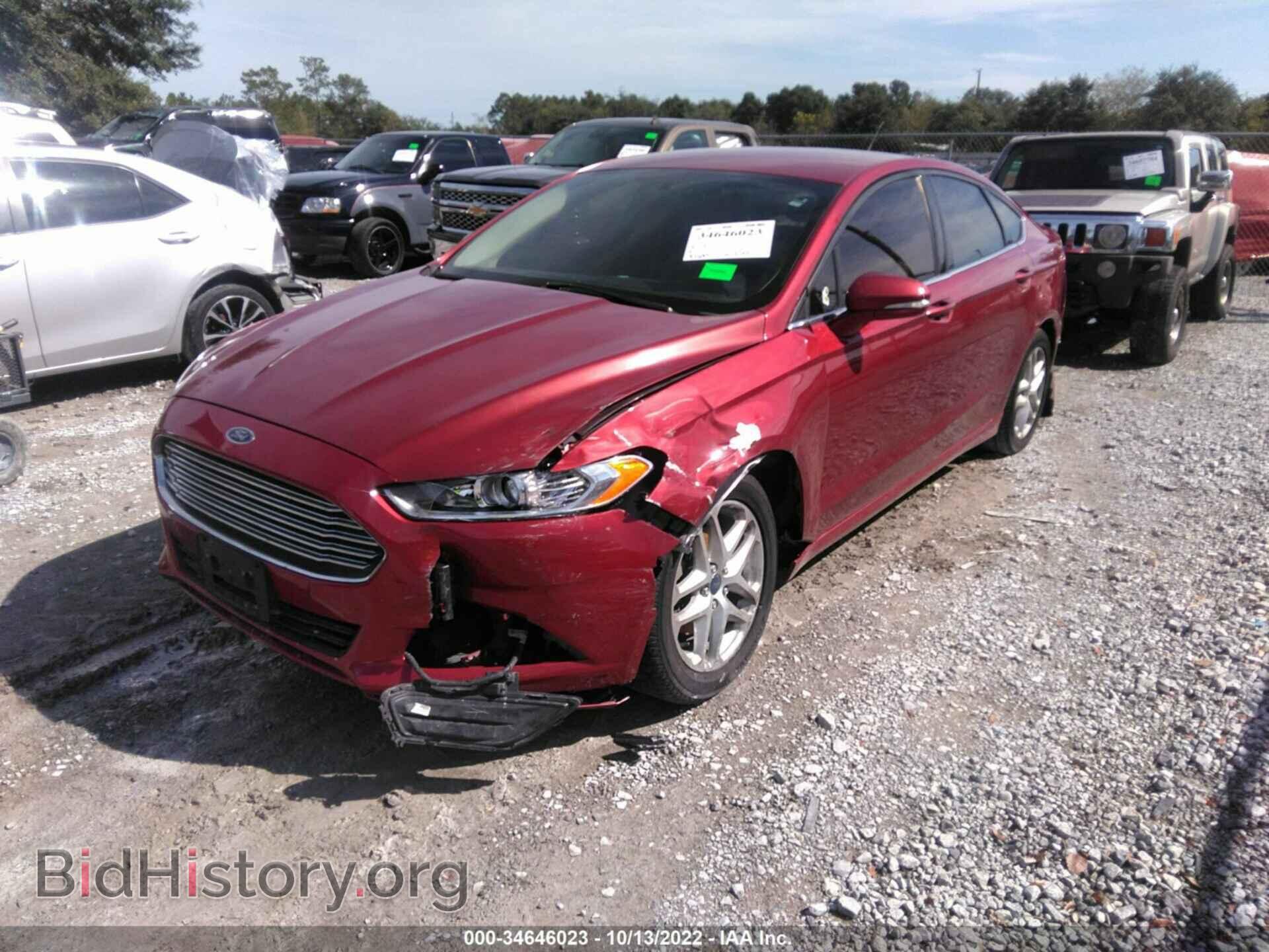 2013 FORD FUSION - VIN: 3FA6P0HR6DR247530 - Фото 2