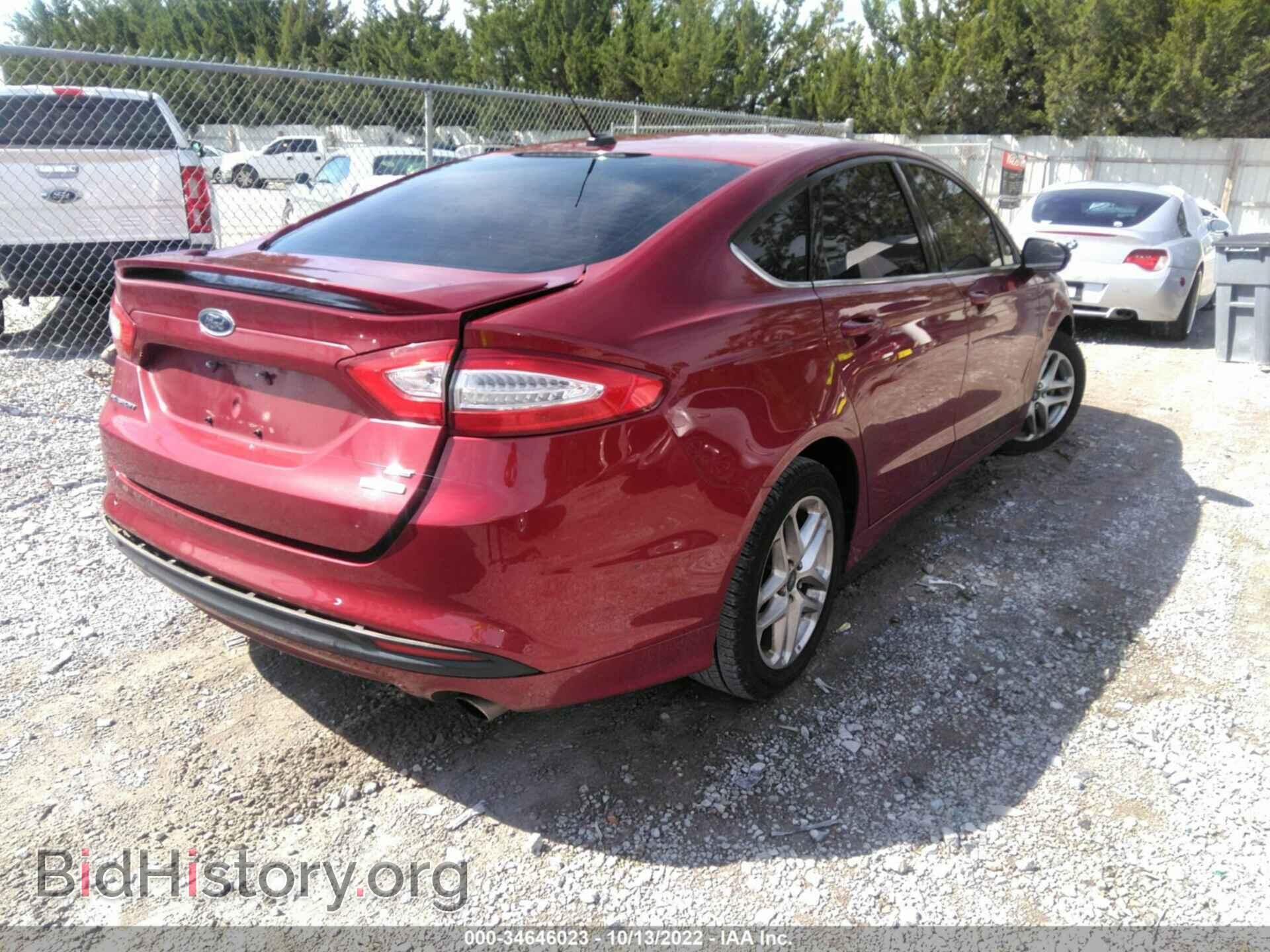 2013 FORD FUSION - VIN: 3FA6P0HR6DR247530 - Фото 4