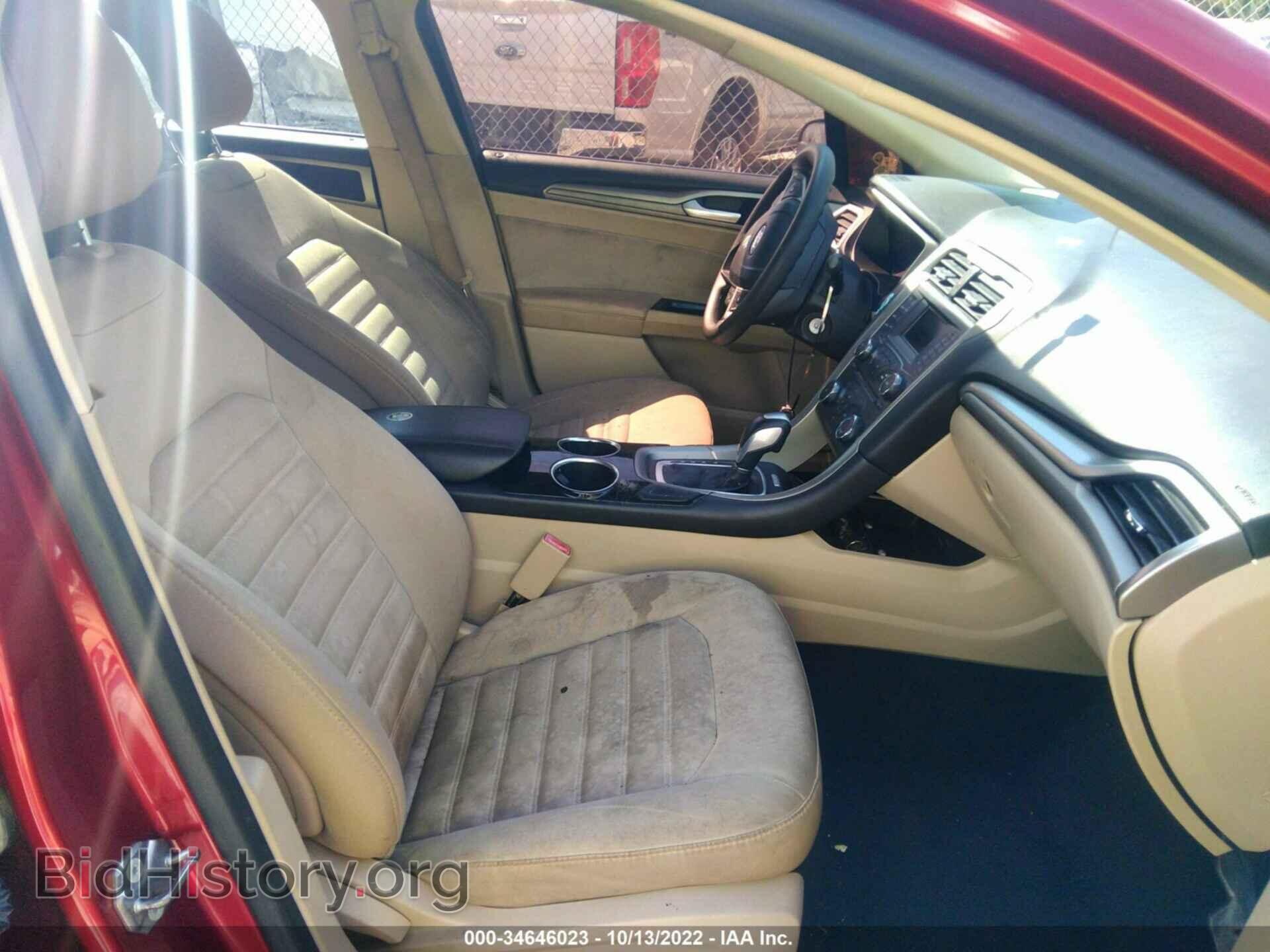 2013 FORD FUSION - VIN: 3FA6P0HR6DR247530 - Фото 5