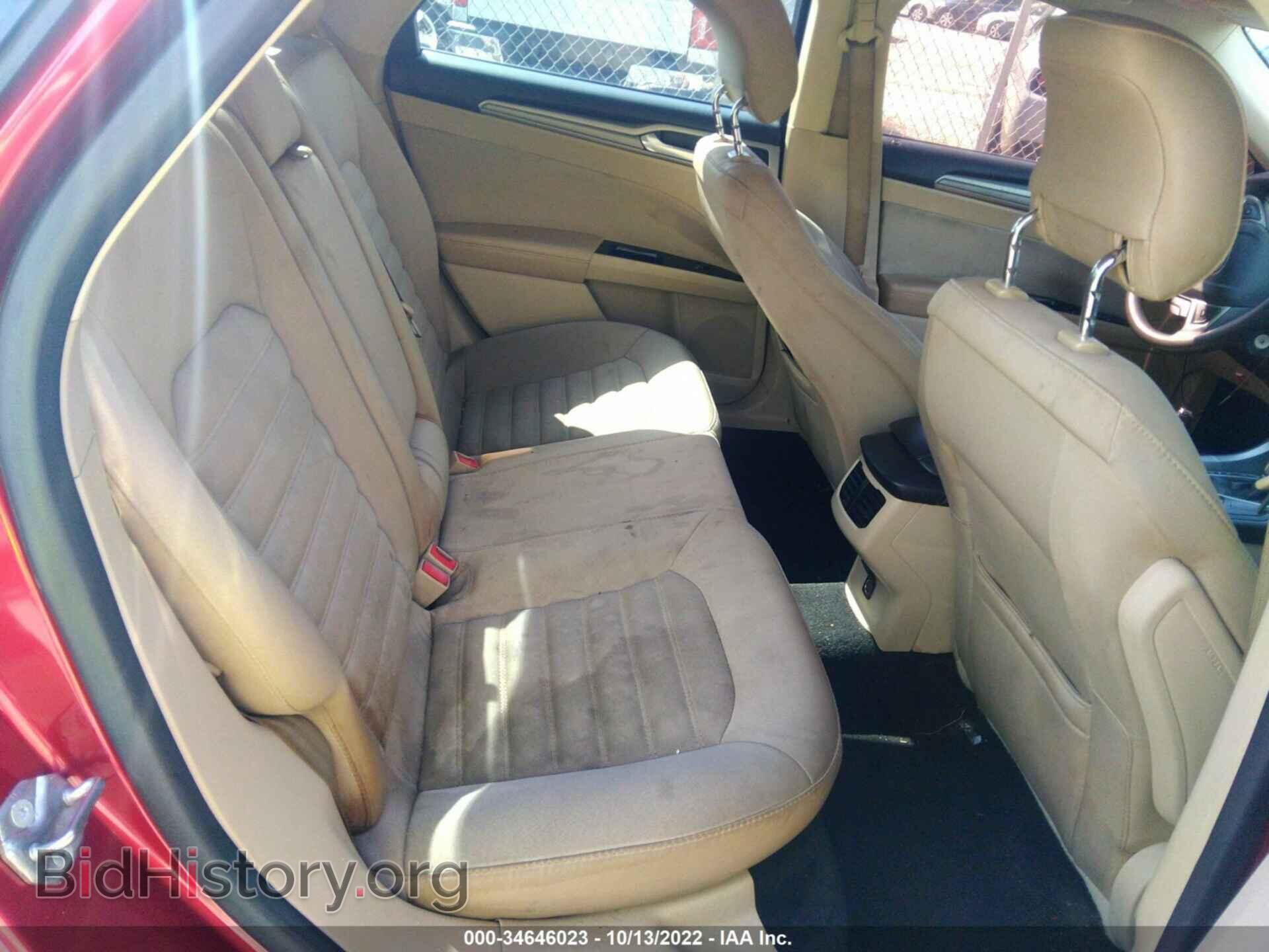 2013 FORD FUSION - VIN: 3FA6P0HR6DR247530 - Фото 8