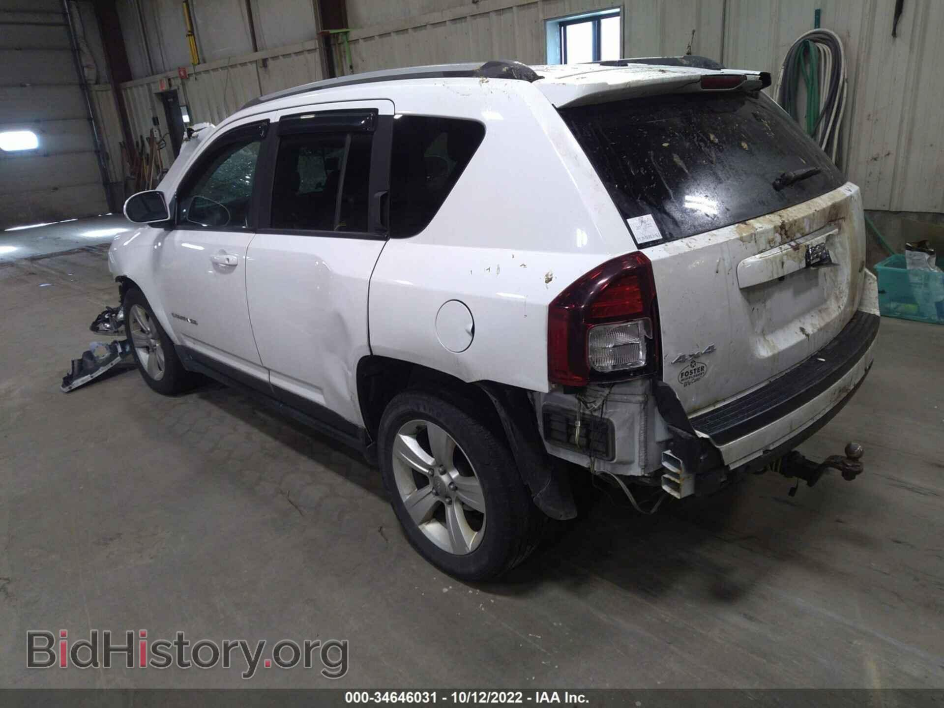 2016 JEEP COMPASS - VIN: 1C4NJDEB0GD613971 - Фото 3