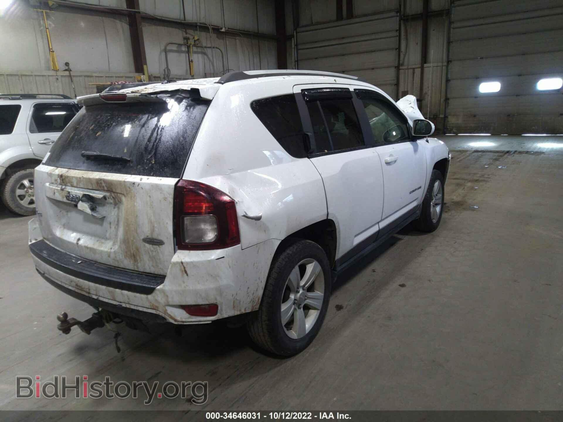 2016 JEEP COMPASS - VIN: 1C4NJDEB0GD613971 - Фото 4