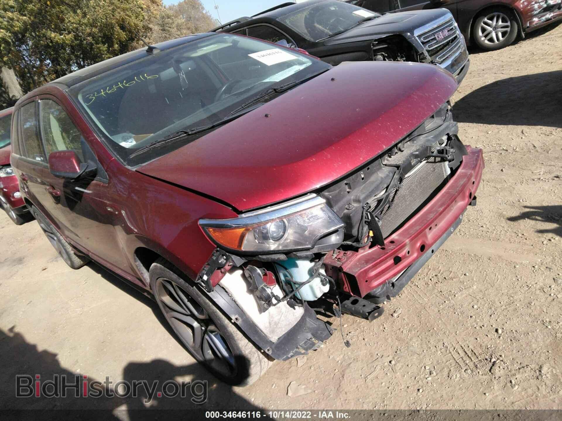 Фотография 2FMDK3AK7DBC64586 - FORD EDGE 2013