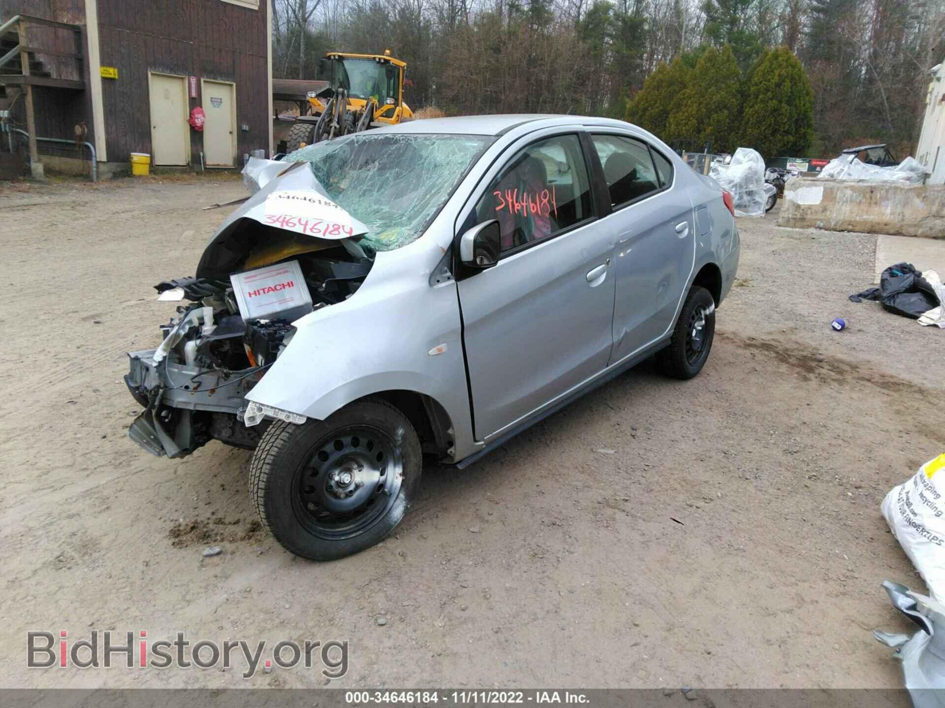 2019 MITSUBISHI MIRAGE G4 - VIN: ML32F3FJ2KHF08005 - Фото 2