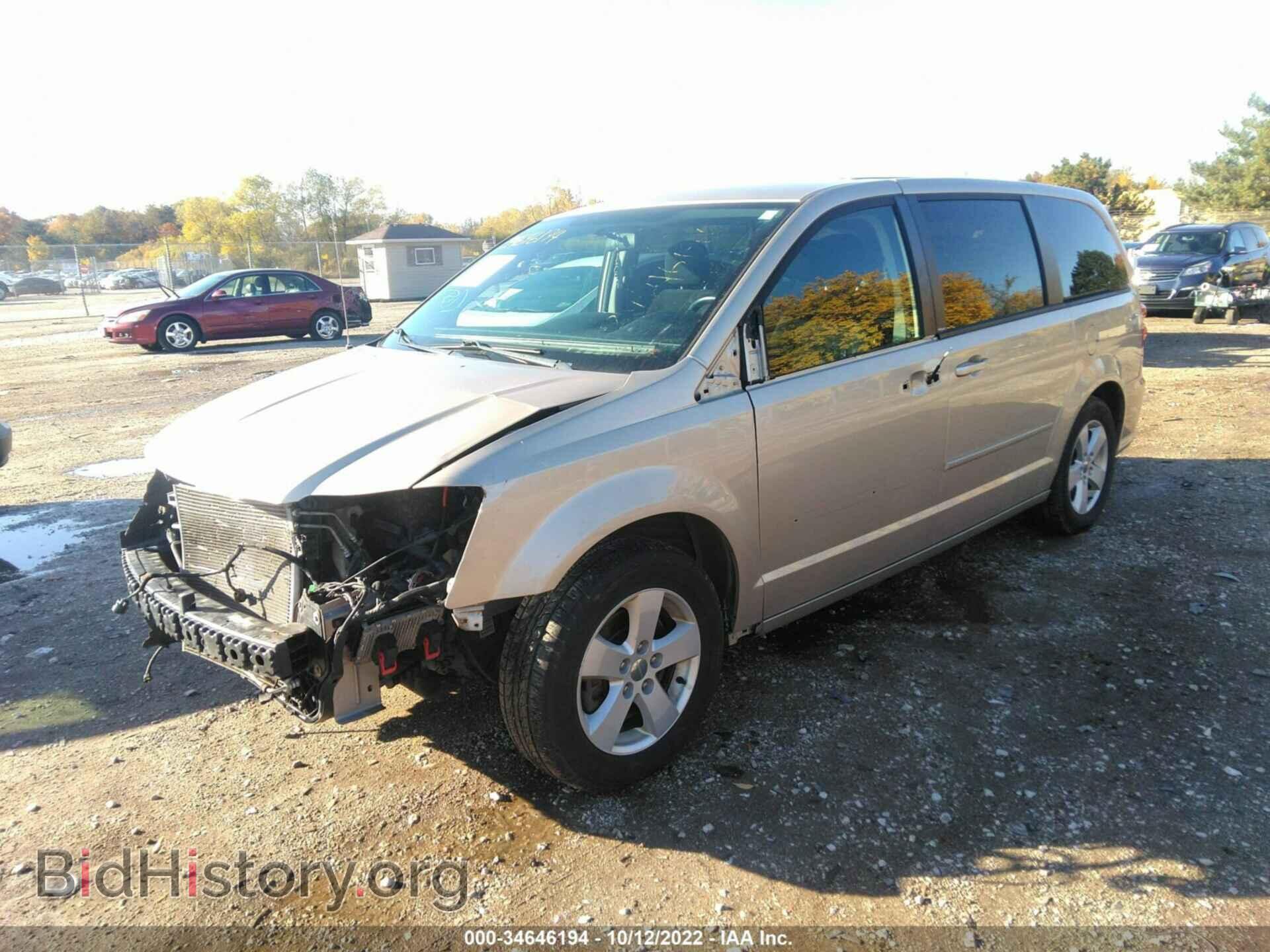2013 DODGE GRAND CARAVAN - VIN: 2C4RDGBG3DR633179 - Фото 2