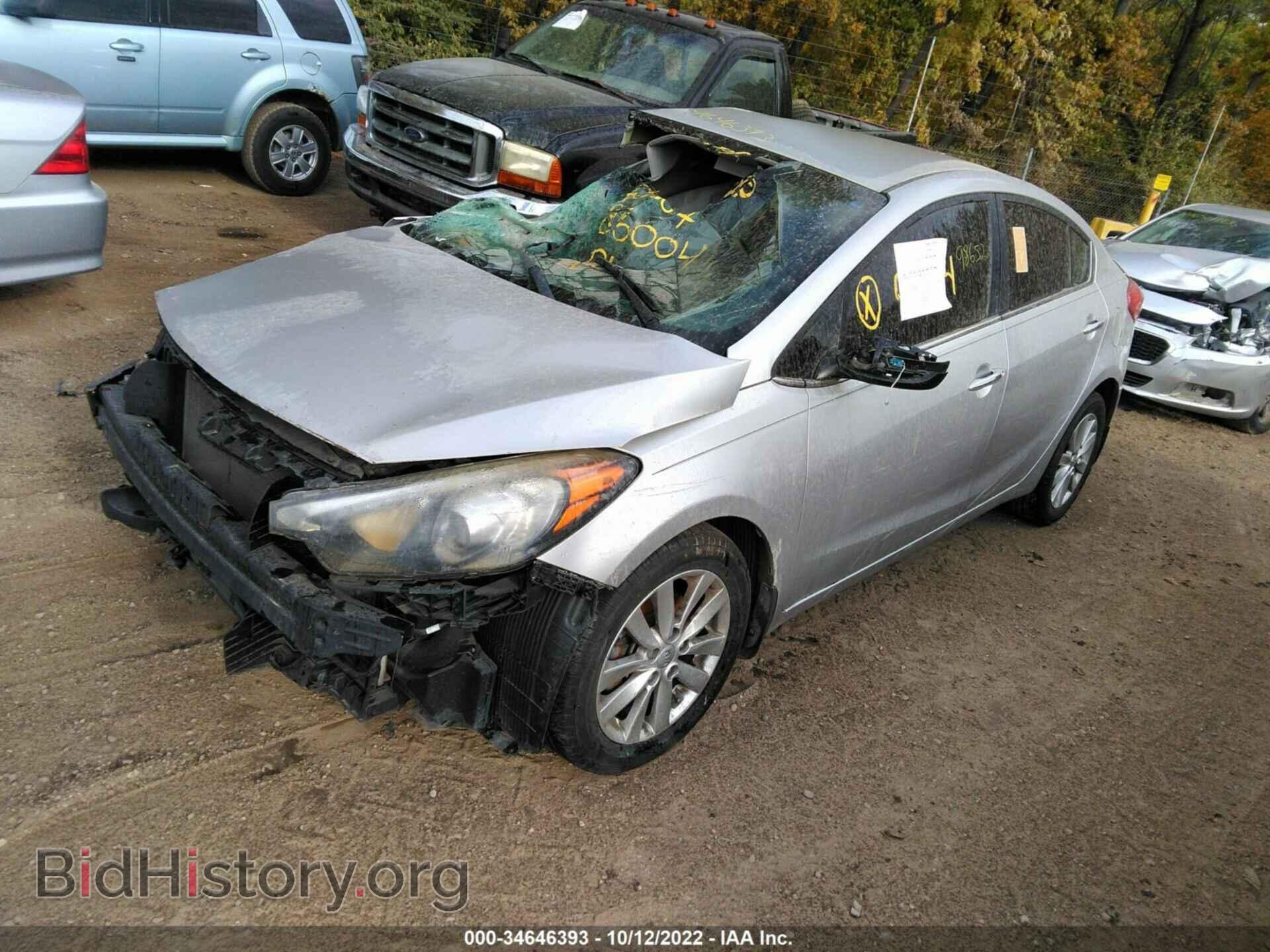 2014 KIA FORTE - VIN: KNAFX4A86E5086004 - Фото 2