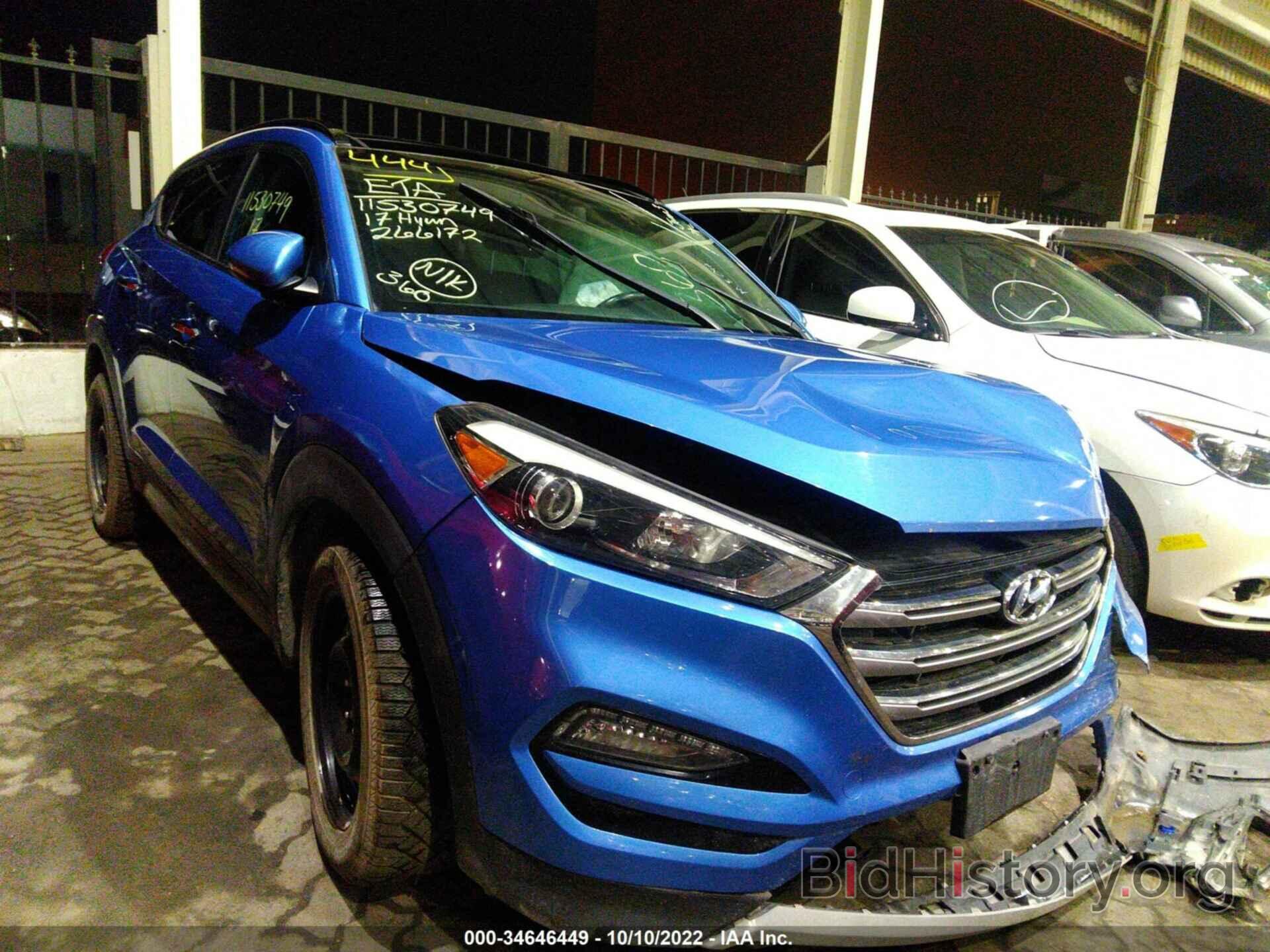 Фотография 008J3CA21HU266172 - HYUNDAI TUCSON 2017