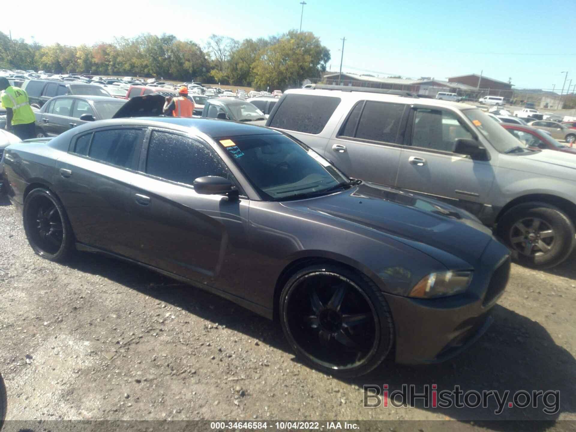Photo 2C3CDXBG5DH597740 - DODGE CHARGER 2013