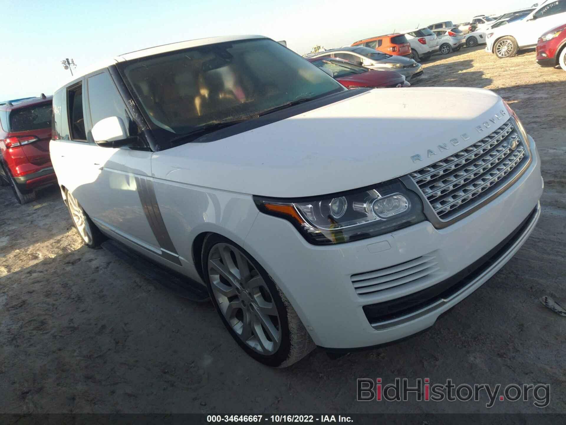 Photo SALGS2WF7EA178160 - LAND ROVER RANGE ROVER 2014