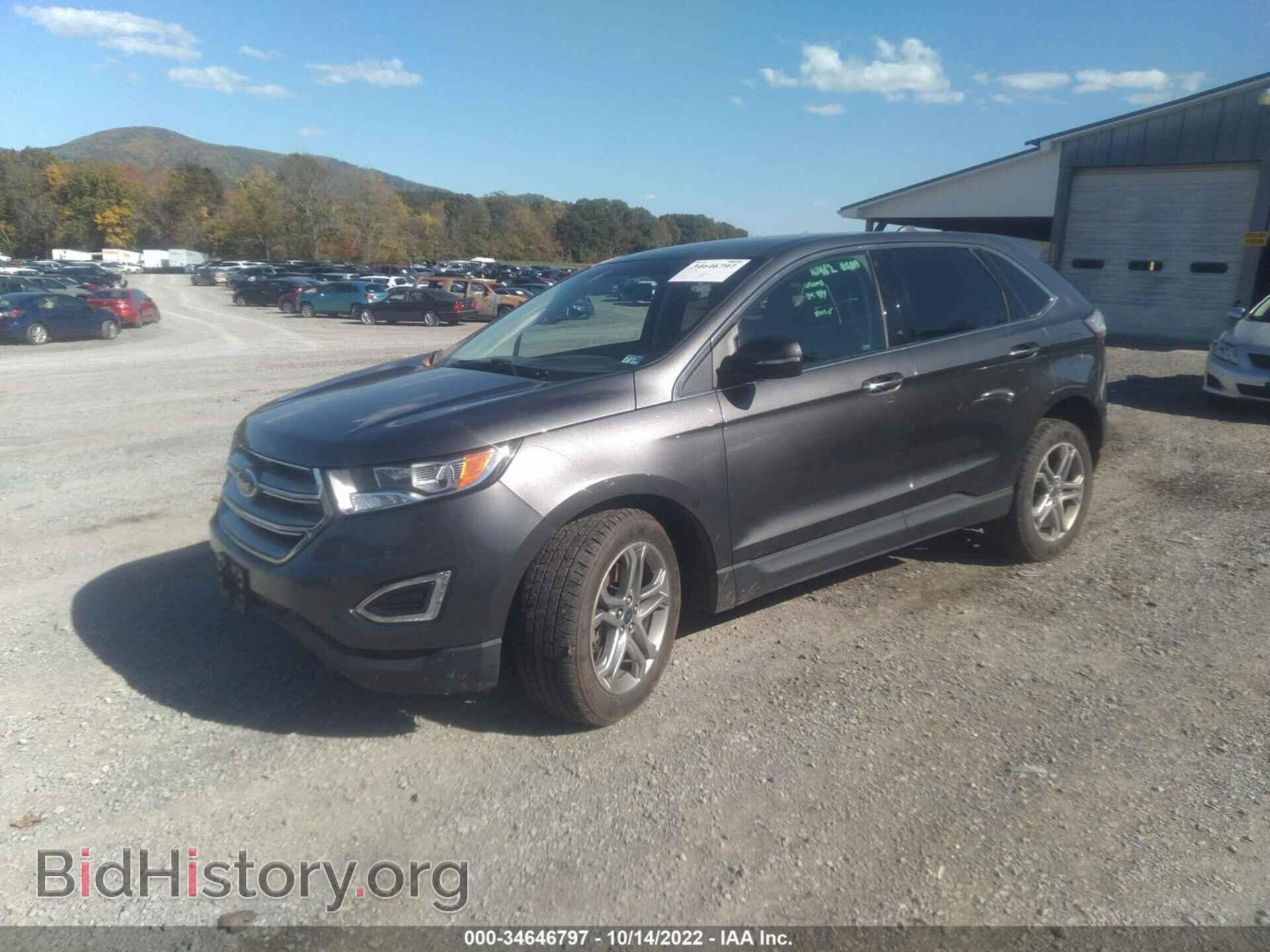 2017 FORD EDGE - VIN: 2FMPK4K93HBB57653 - Photo 2