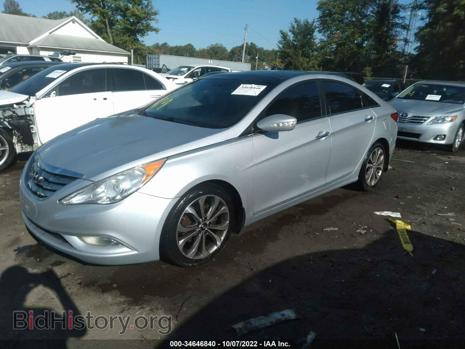 2013 HYUNDAI SONATA - VIN: 5NPEC4ABXDH706910 - Фото 2