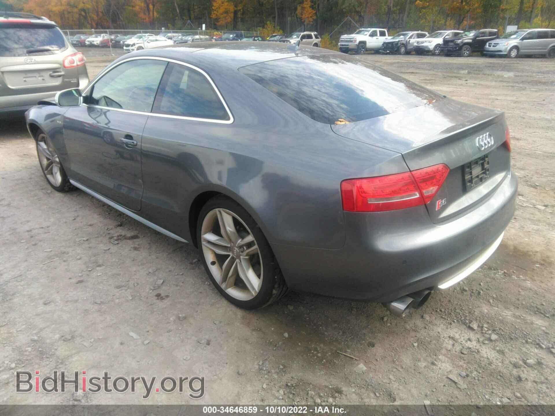 2012 AUDI S5 - VIN: WAUCVAFR7CA003614 - Фото 3