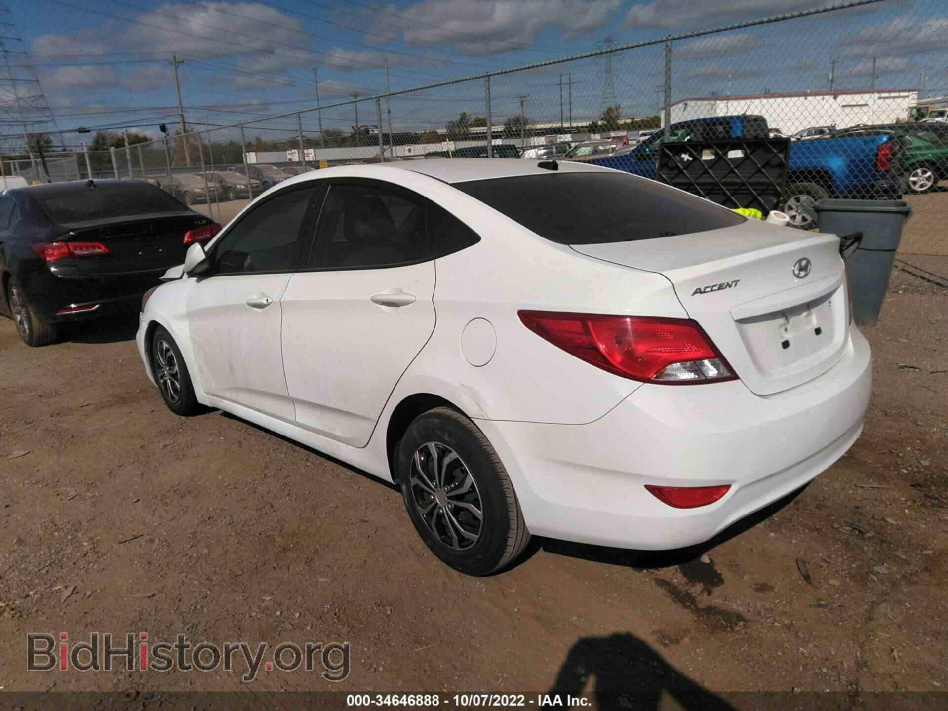 2017 HYUNDAI ACCENT - VIN: KMHCT4AE4HU348714 - Фото 3