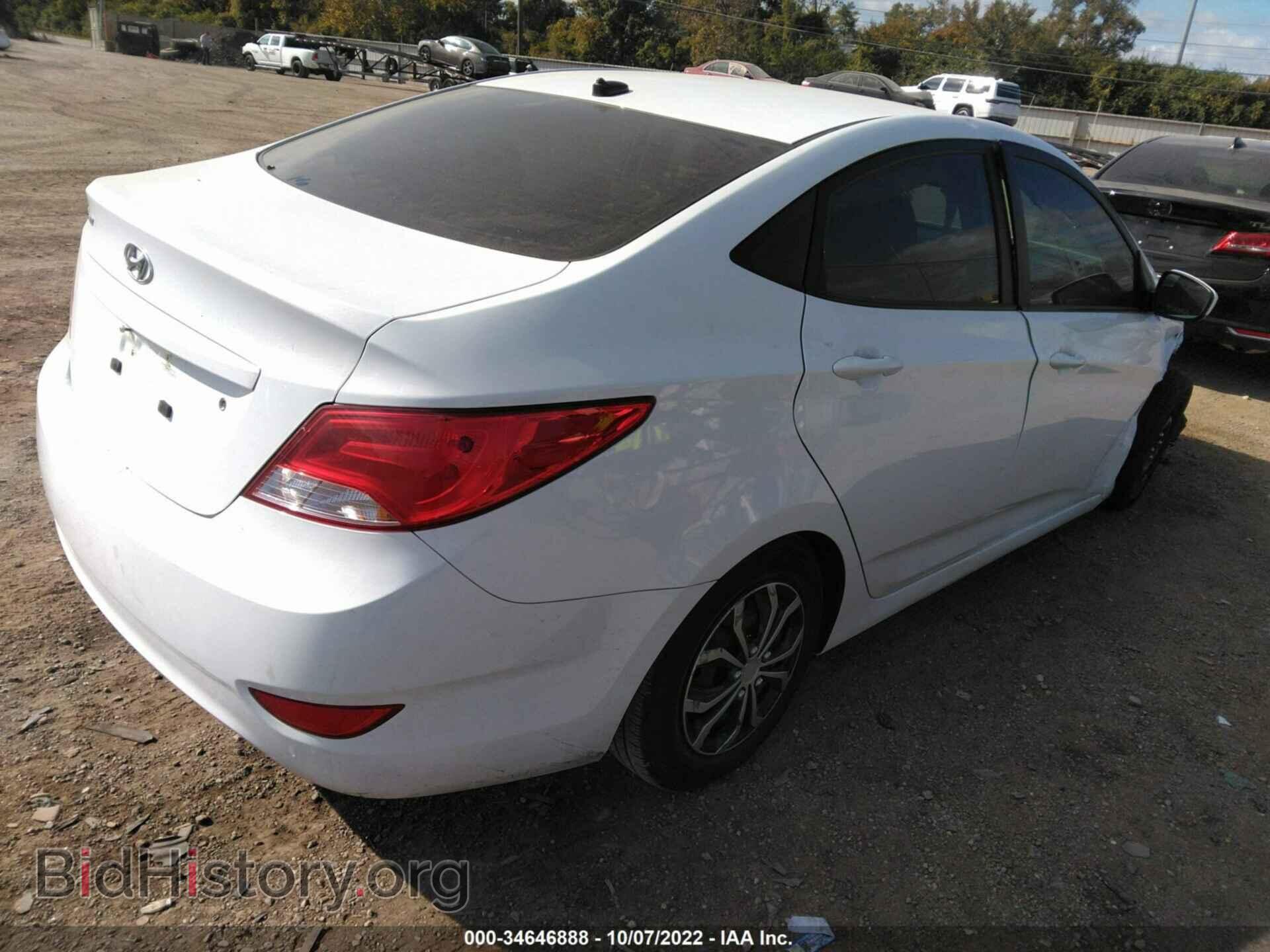 2017 HYUNDAI ACCENT - VIN: KMHCT4AE4HU348714 - Фото 4