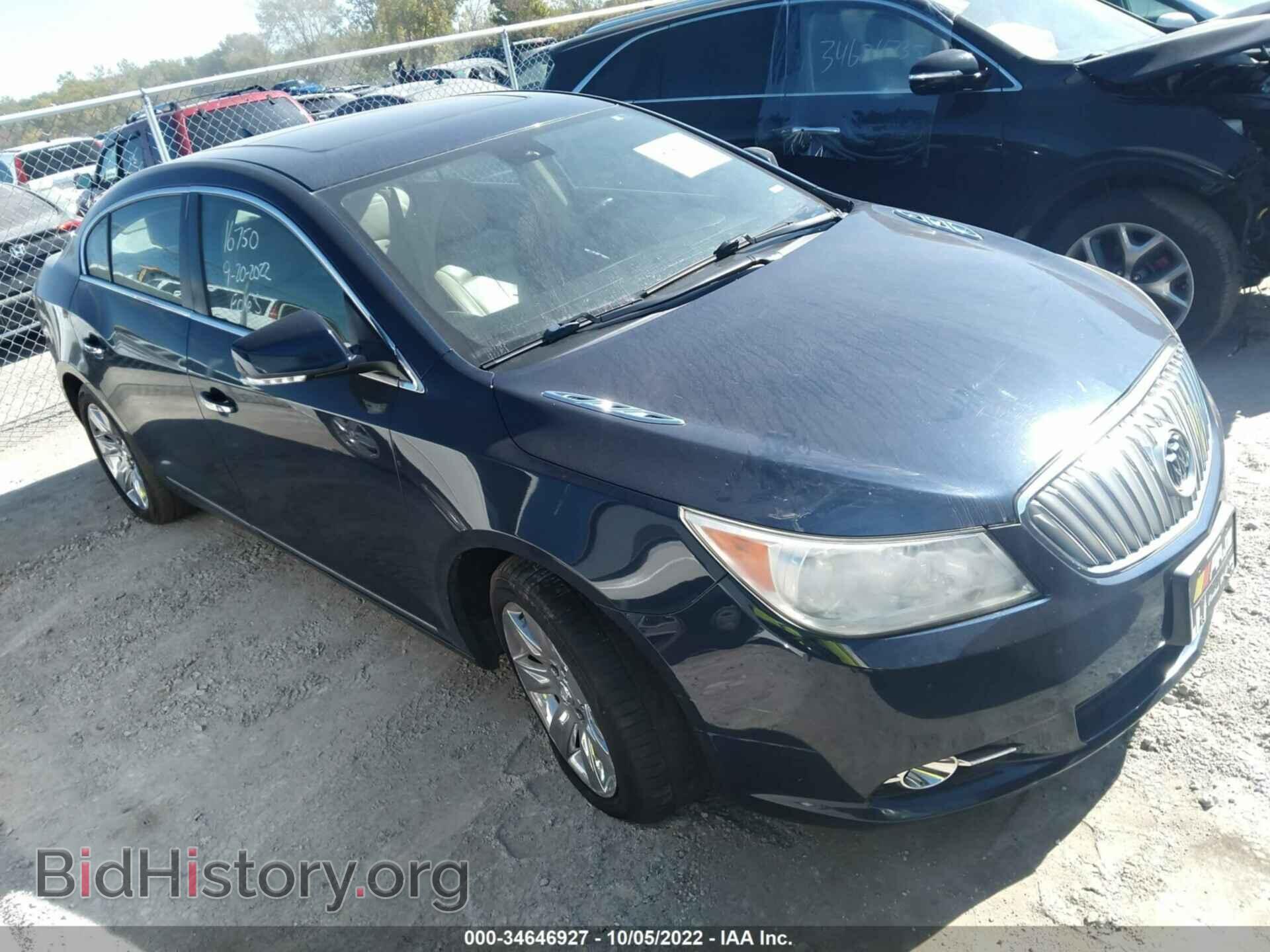 Фотография 1G4GG5E35CF273197 - BUICK LACROSSE 2012