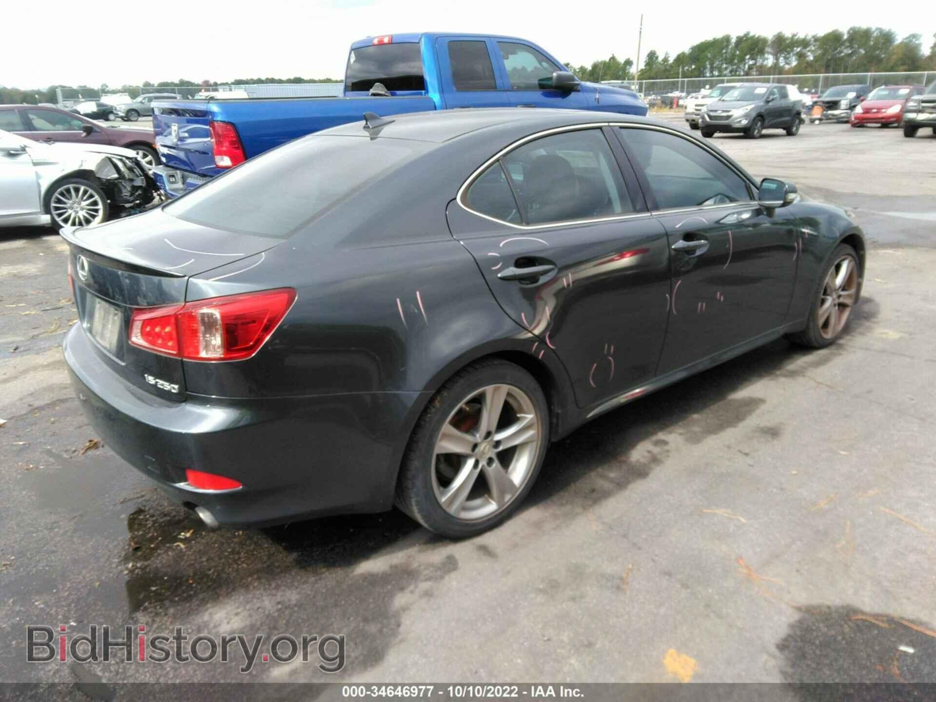 2011 LEXUS IS 250 - VIN: JTHBF5C29B5152039 - Фото 4
