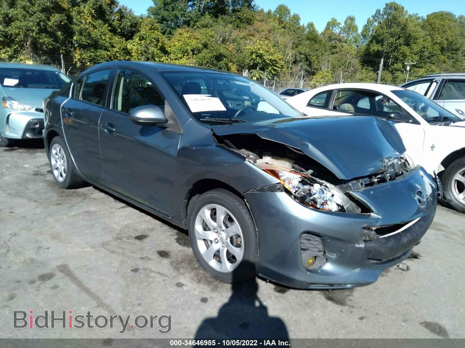 Photo JM1BL1TF8D1703772 - MAZDA MAZDA3 2013