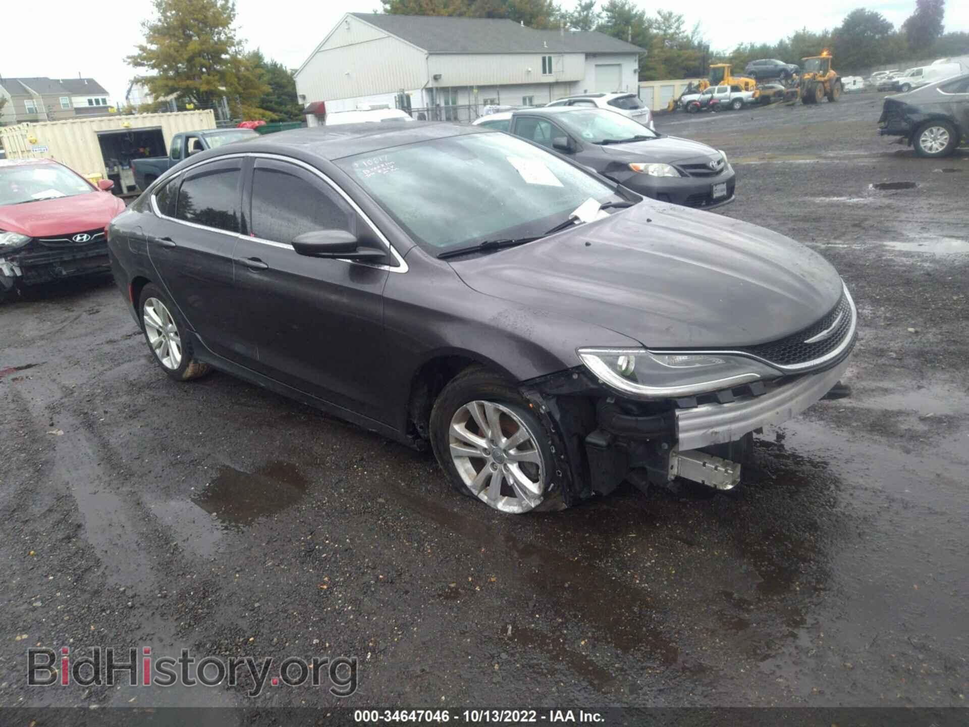 Фотография 1C3CCCAB0FN728651 - CHRYSLER 200 2015