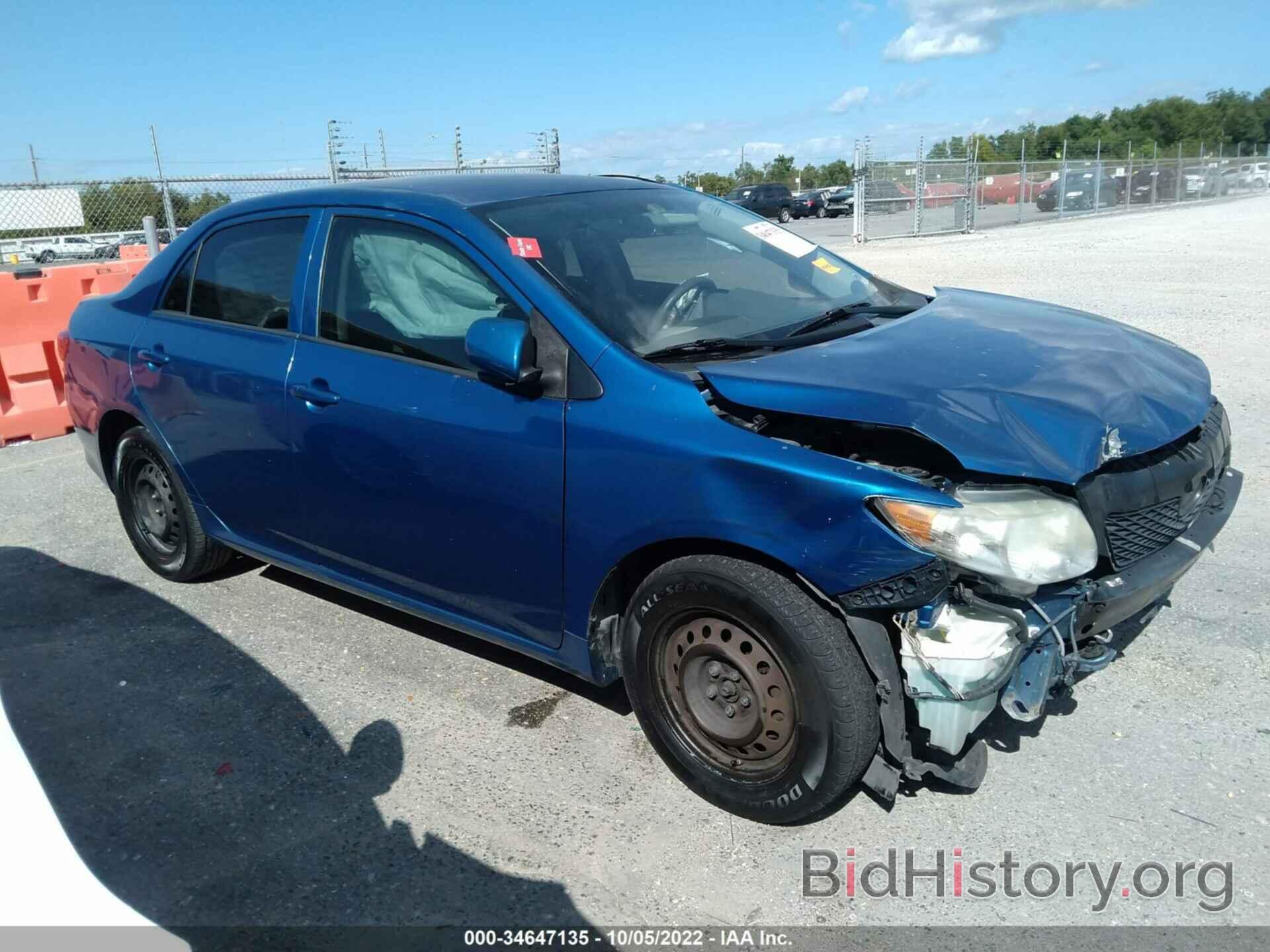 Photo 1NXBU40E29Z091466 - TOYOTA COROLLA 2009